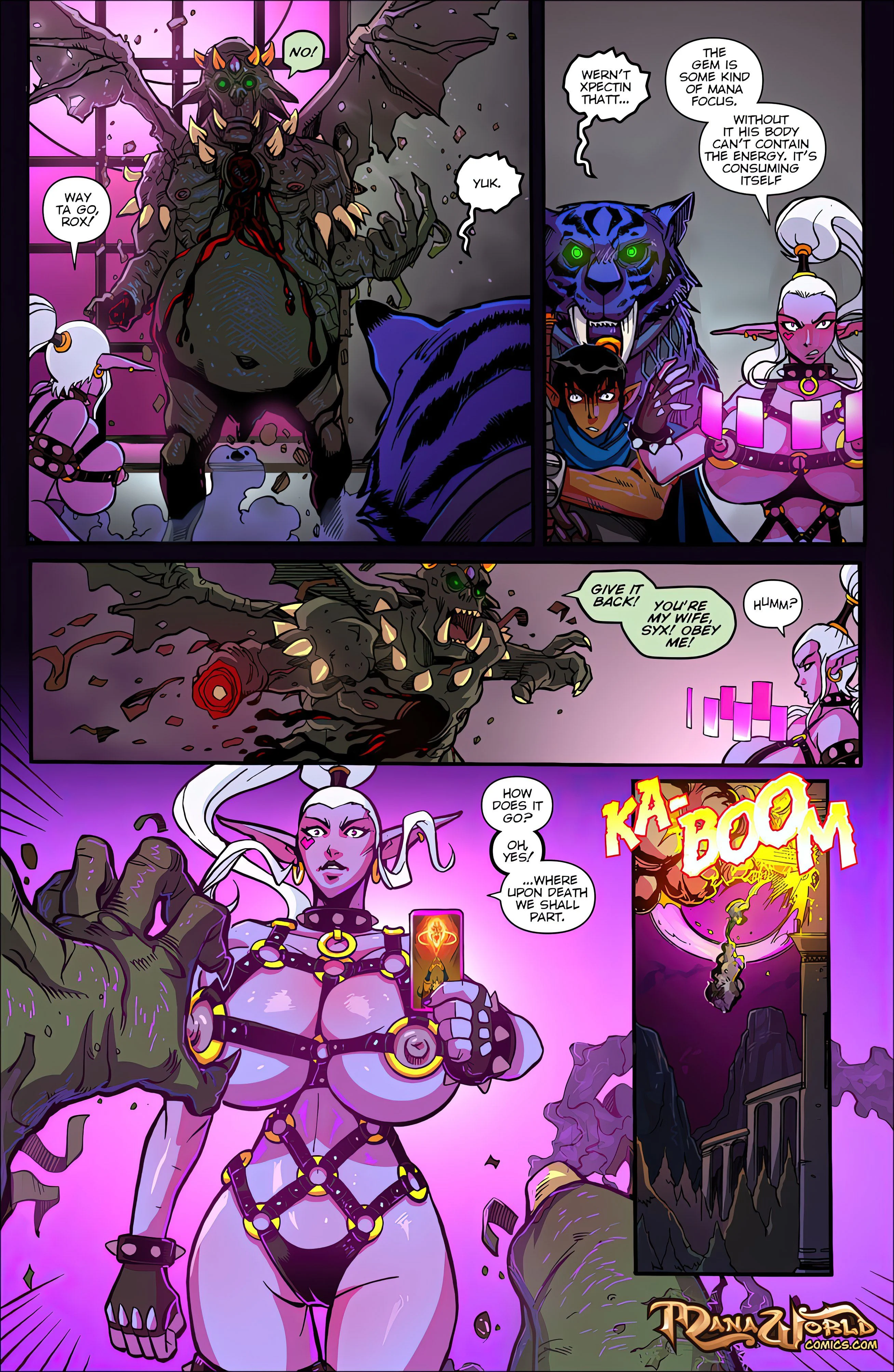 Main Comic Series [Mana World] 19 . Unholy Matrimony - Chapter 19 [Mana World] – page 21