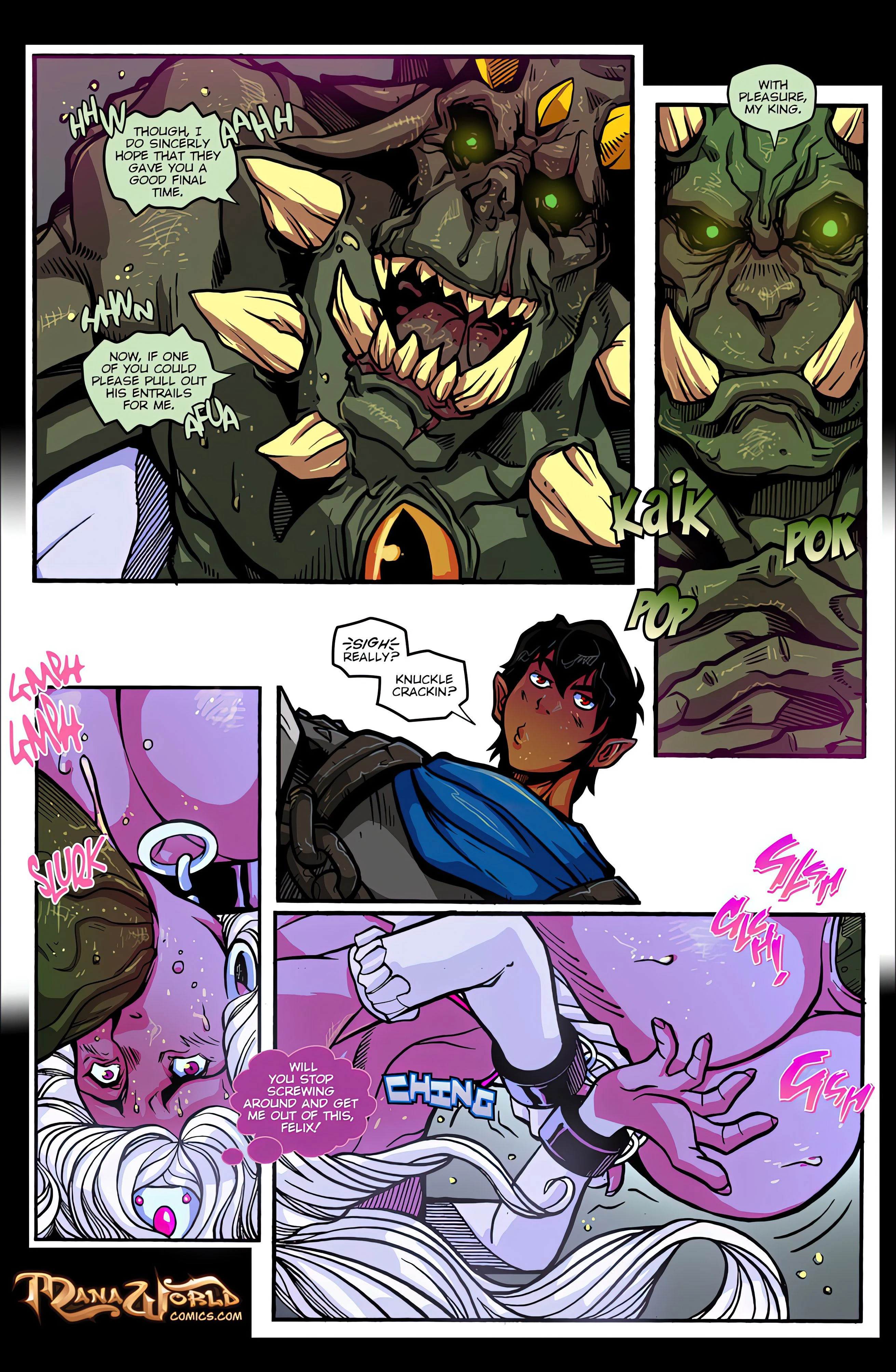Main Comic Series [Mana World] 19 . Unholy Matrimony - Chapter 19 [Mana World] – page 4