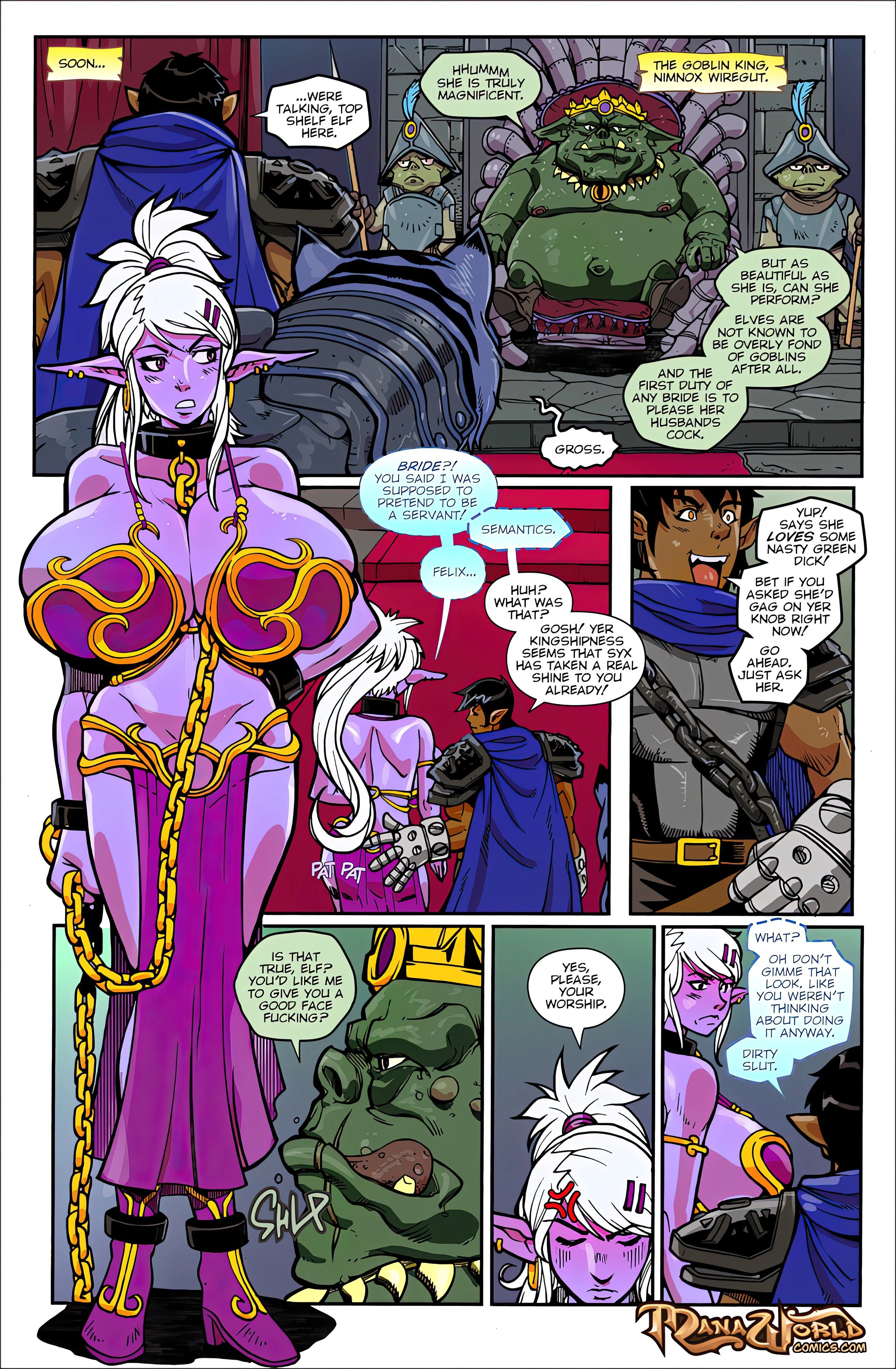 Main Comic Series [Mana World] 17 . Something... Green - Chapter 17 [Mana World] – page 11