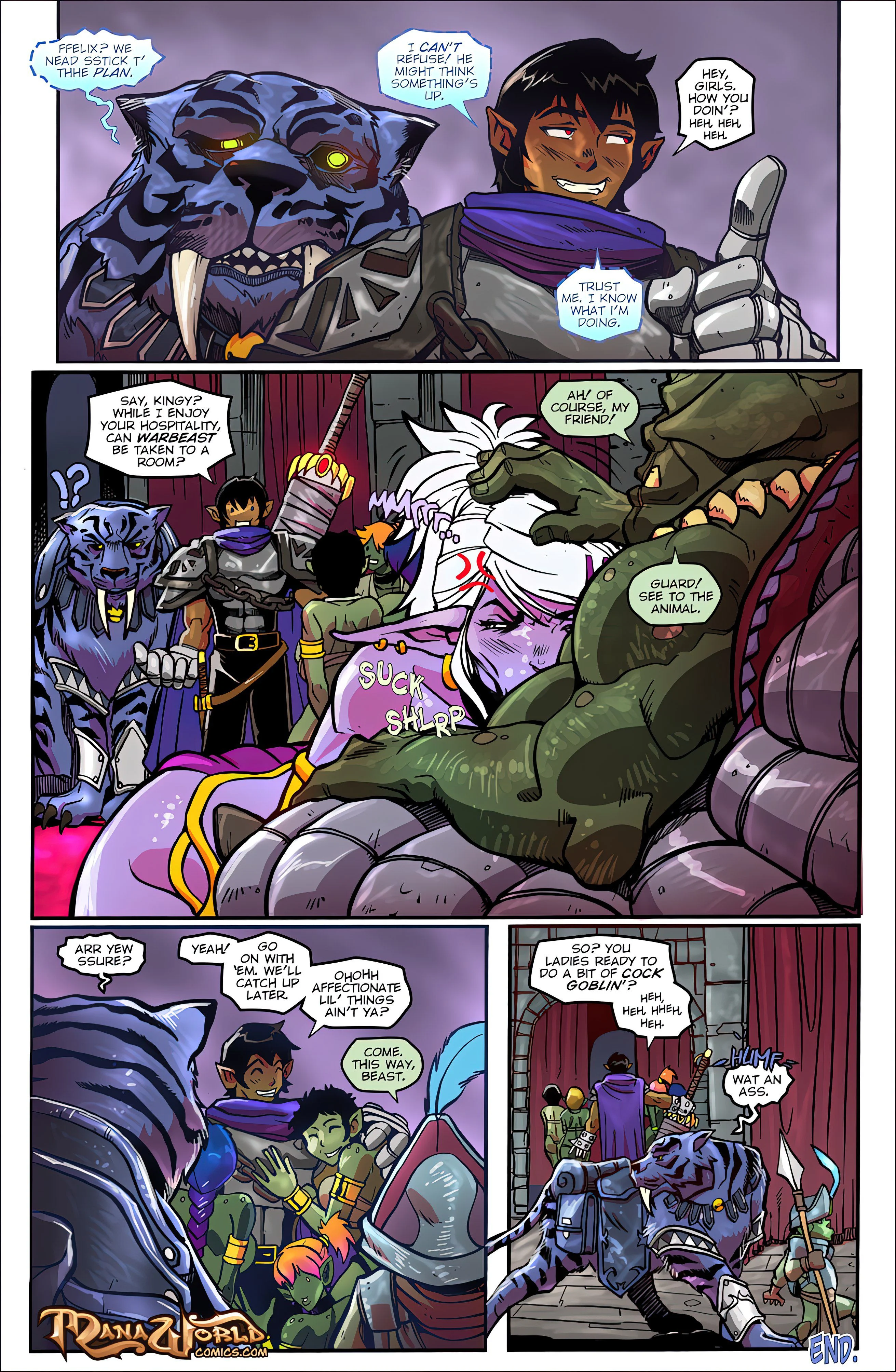 Main Comic Series [Mana World] 17 . Something... Green - Chapter 17 [Mana World] – page 17
