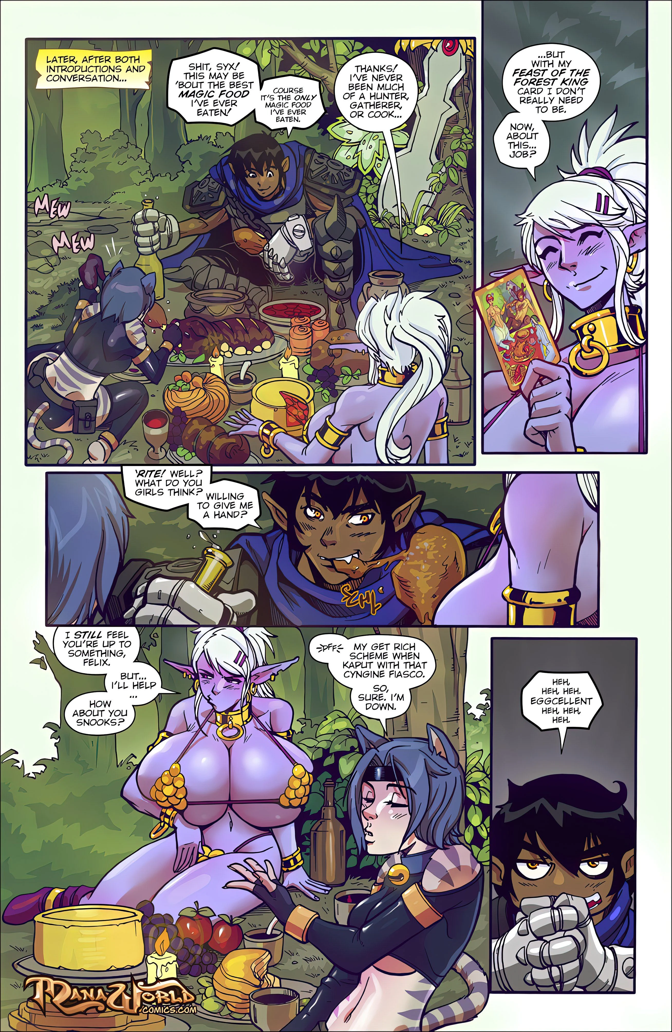 Main Comic Series [Mana World] 17 . Something... Green - Chapter 17 [Mana World] – page 8