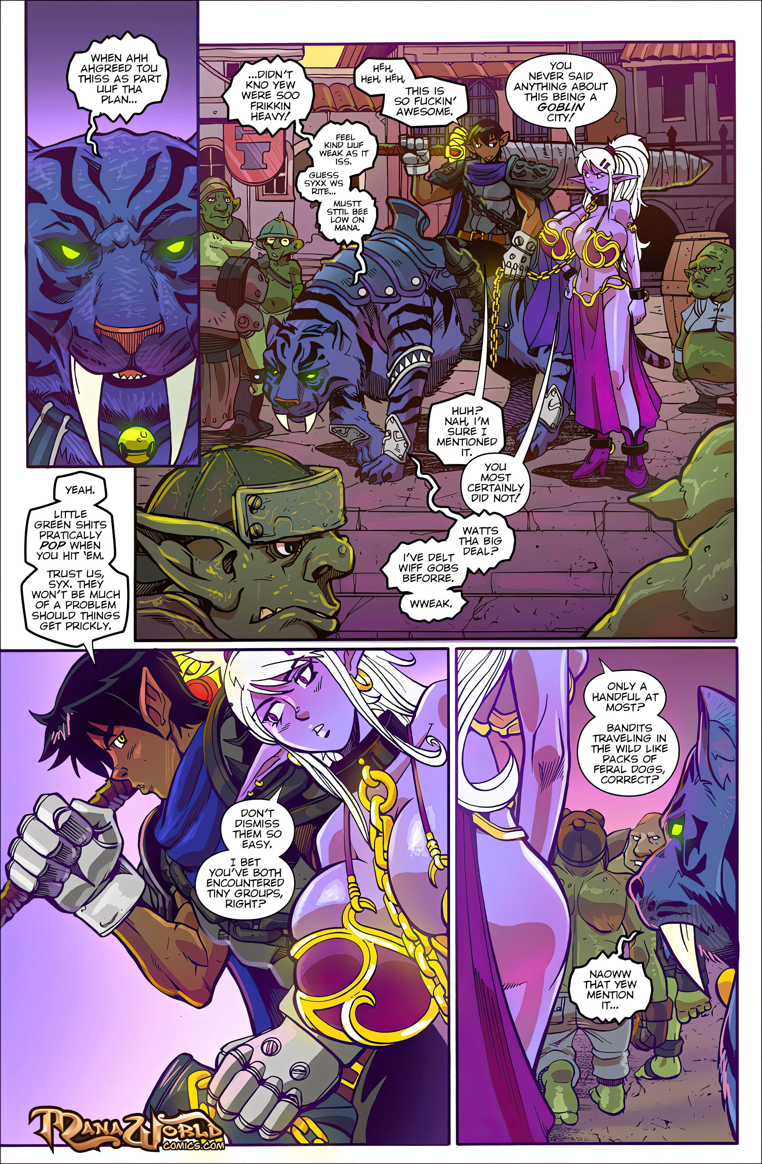 Main Comic Series [Mana World] 17 . Something... Green - Chapter 17 [Mana World] – page 9