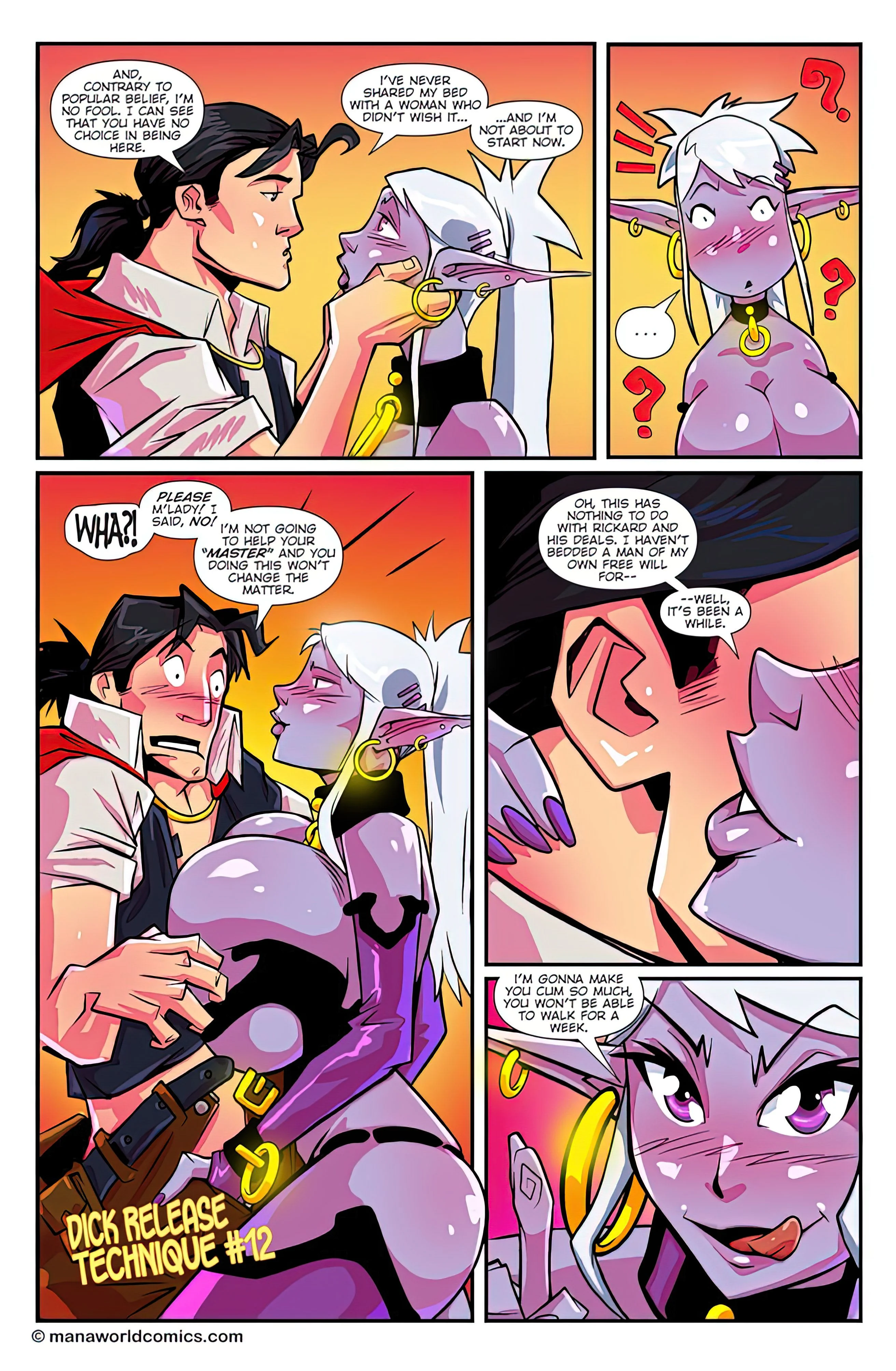 Main Comic Series [Mana World] 5 . Cum Aboard - Chapter 5 [Mana World] – page 9