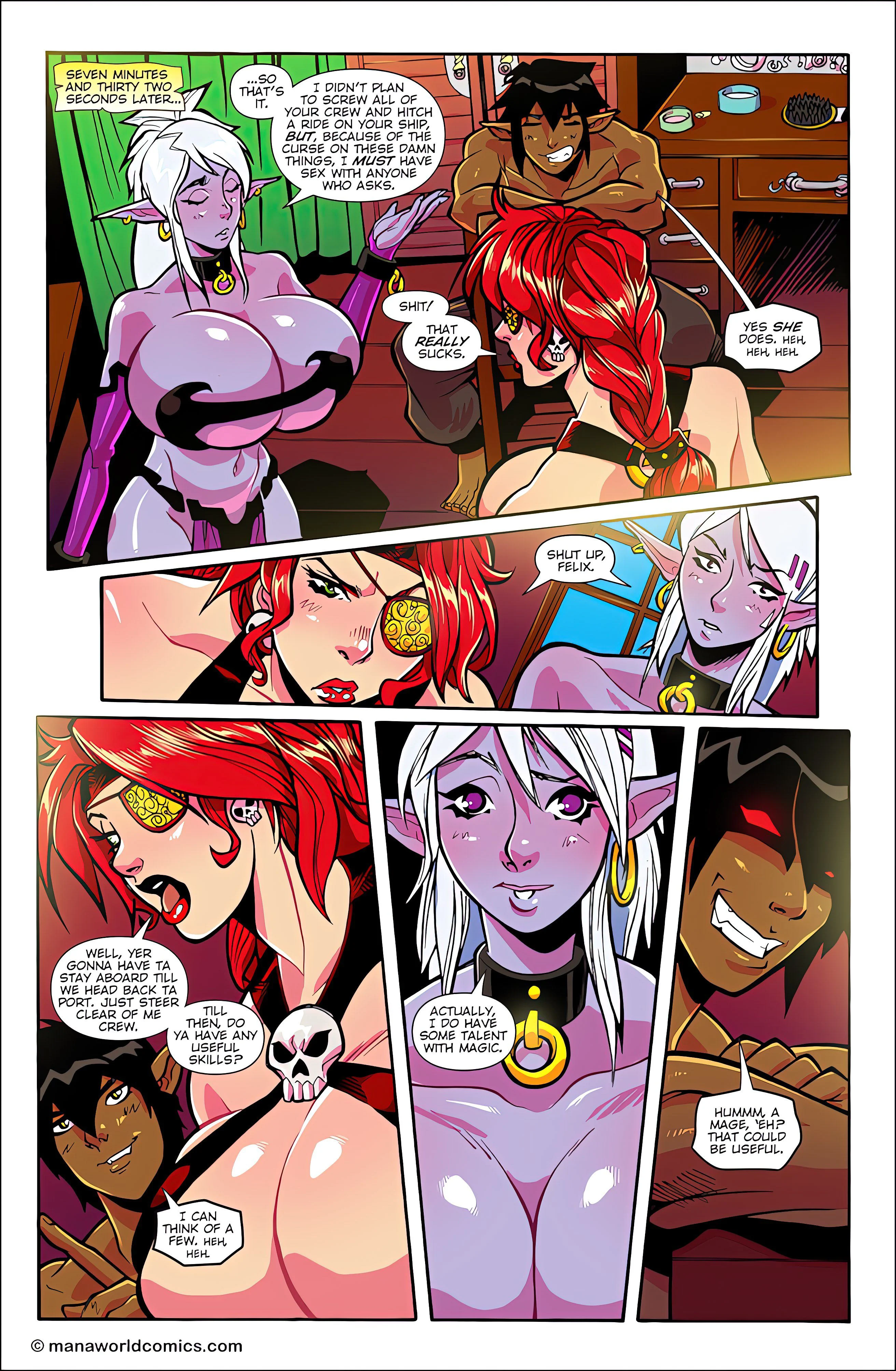 Main Comic Series [Mana World] 8 . Captain Red - Chapter 8 [Mana World] – page 12