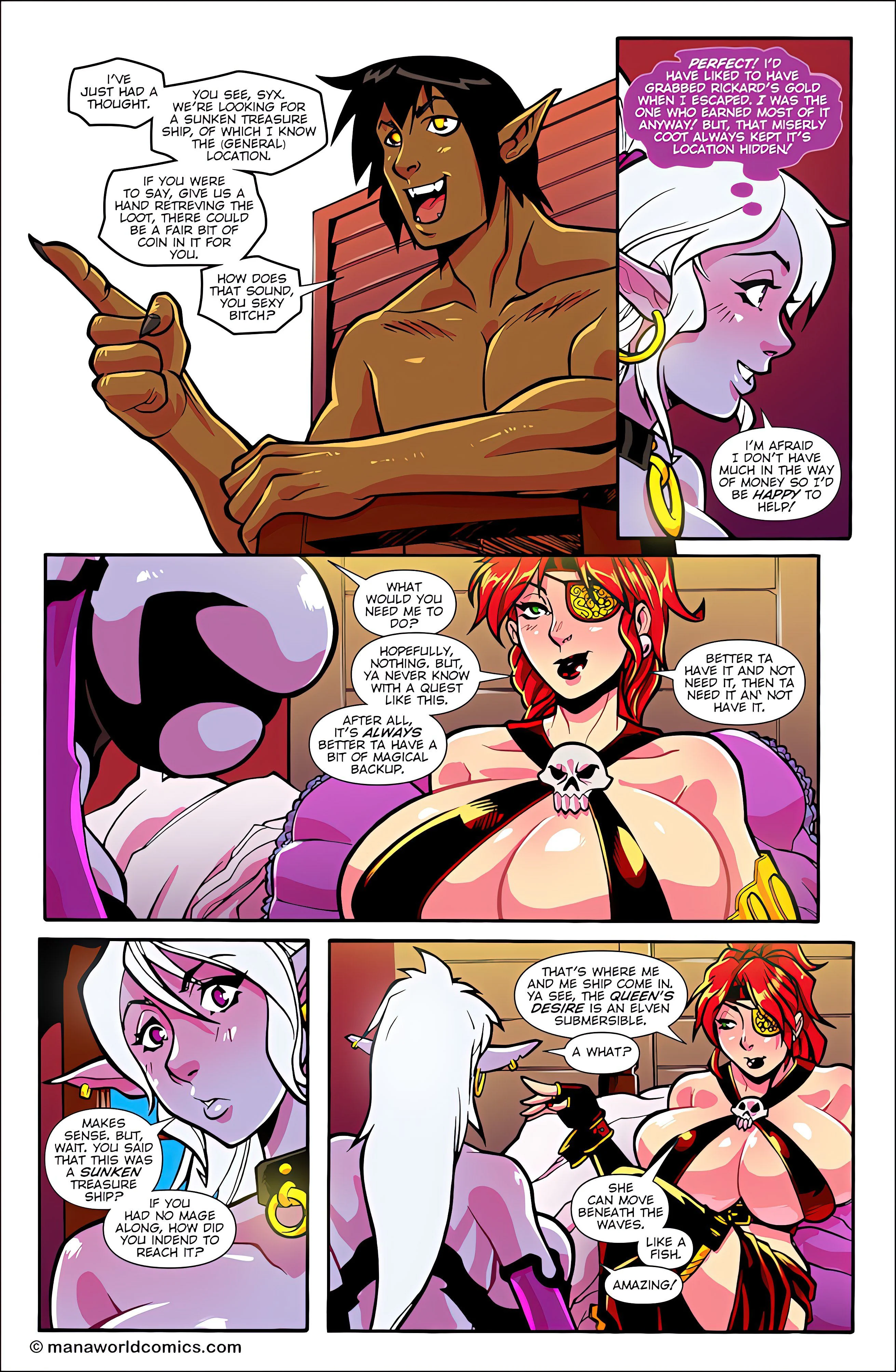 Main Comic Series [Mana World] 8 . Captain Red - Chapter 8 [Mana World] – page 13