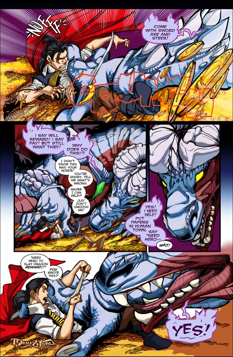 Dragonslayer [Mana World] 1 . Dragonslayer - Chapter 1 [Mana World] – page 3