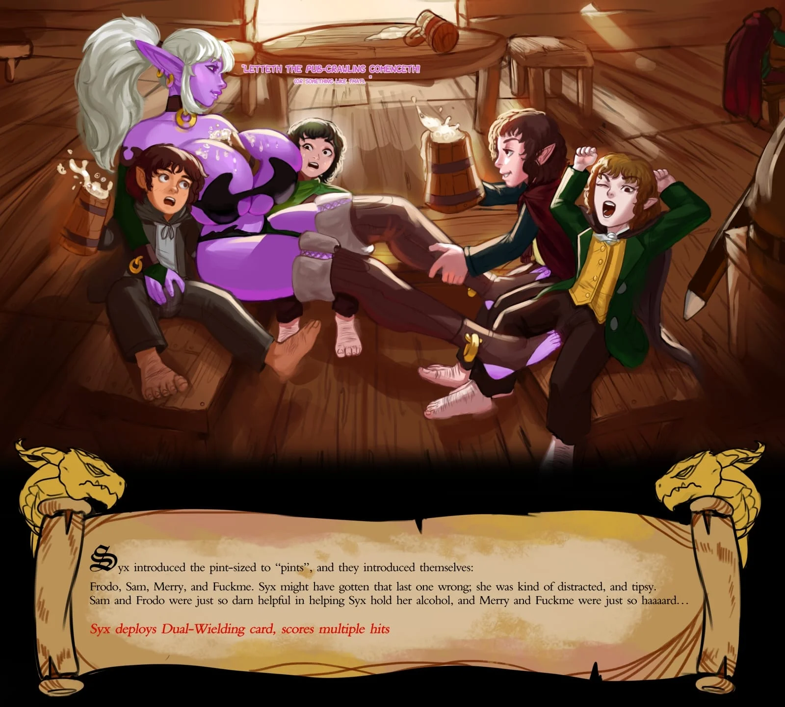 Whore of the Rings (The Lord Of The Rings) [Mana World] 1 . Whore of the Rings - Chapter 1 [Mana World] – page 3