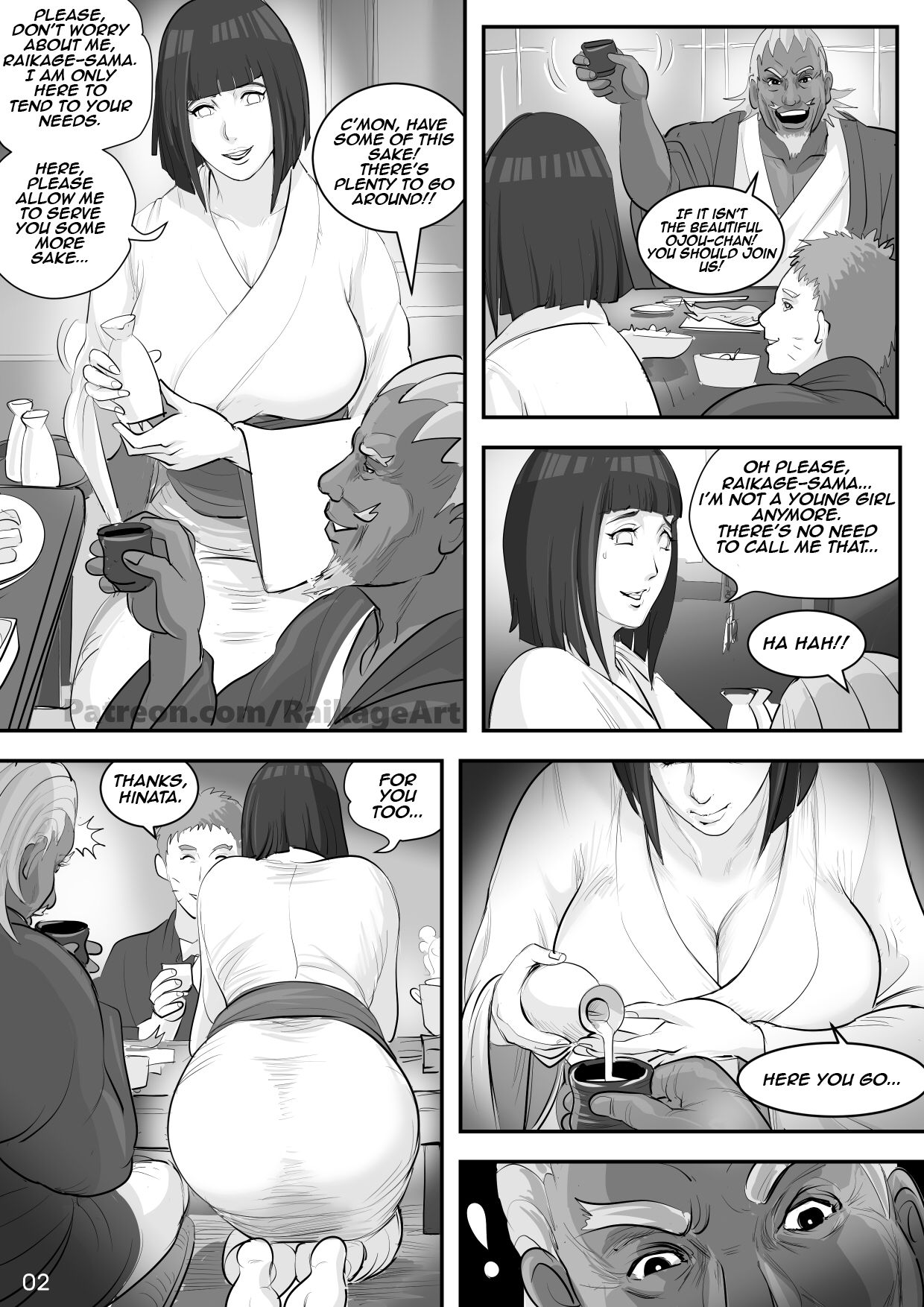 Affair Hidden In The Leaves (Naruto) [RaikageArt | Sichan] 1 . Affair Hidden In The Leaves - Chapter 1 (Naruto) [RaikageArt | Sichan] – page 4