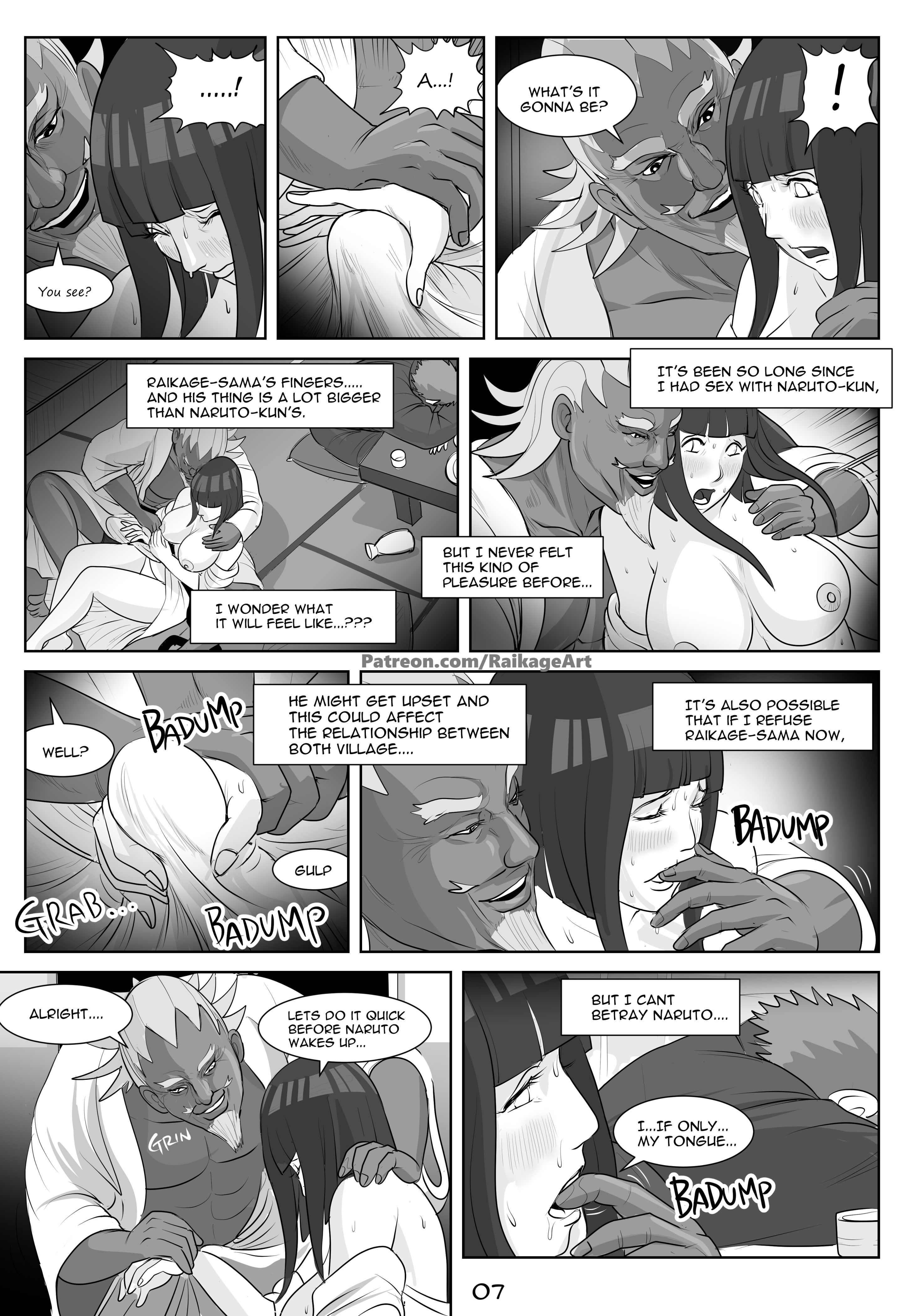 Affair Hidden In The Leaves (Naruto) [RaikageArt | Sichan] 1 . Affair Hidden In The Leaves - Chapter 1 (Naruto) [RaikageArt | Sichan] – page 9