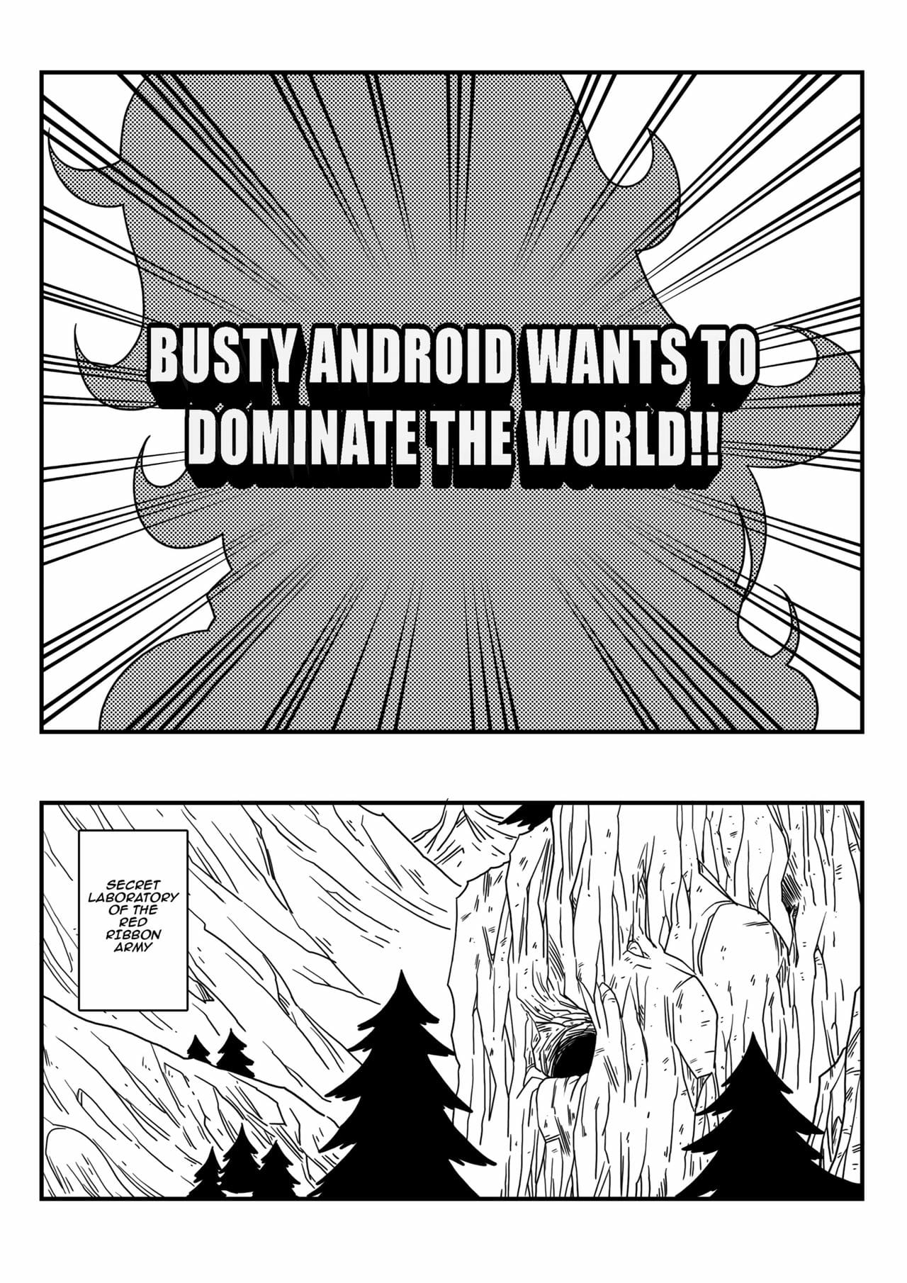 Busty Android Wants to Dominate the World!! (Dragon Ball) [Yamamoto] 1 . Busty Android Wants to Dominate the World!! - Chapter 1 (Dragon Ball) [Yamamoto] – page 3