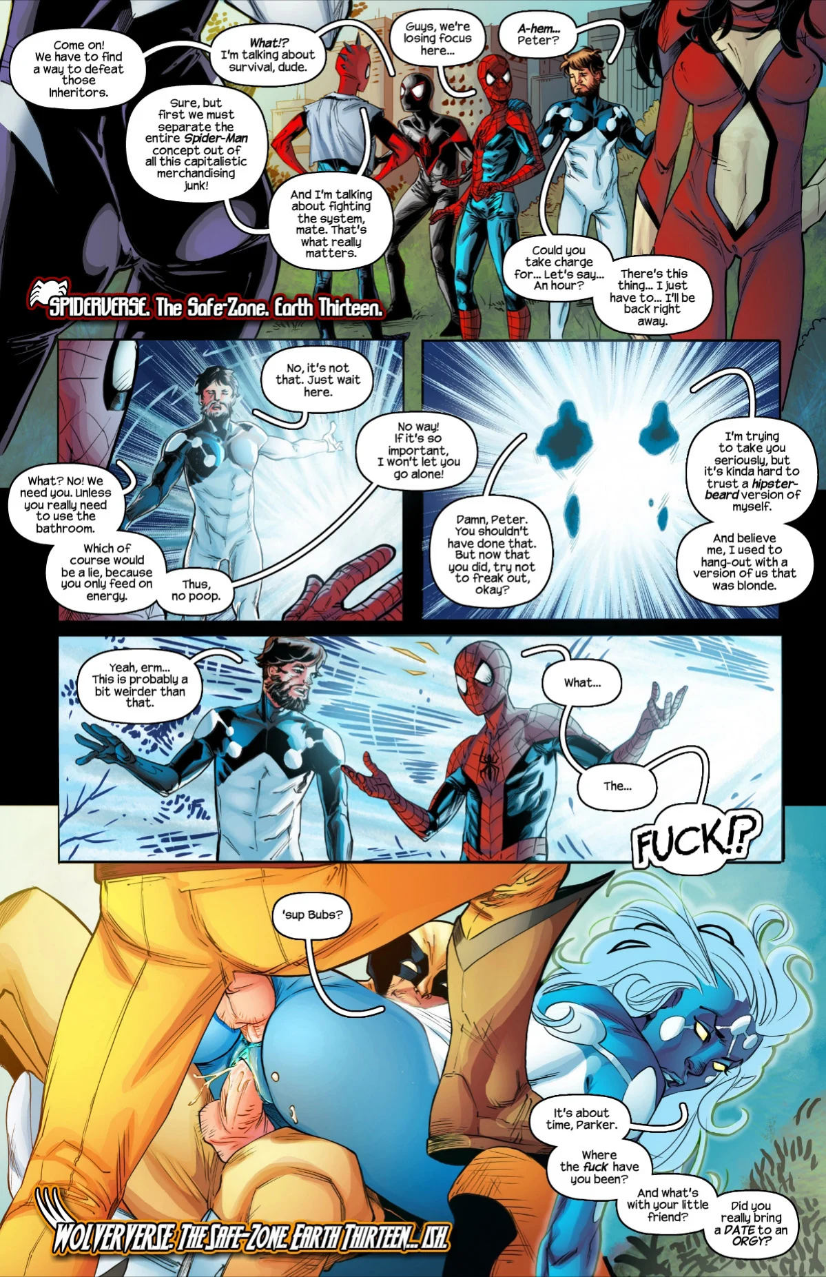All-Sex Wolverine (X-Men) [Tracy Scops] 1 . All-Sex Wolverine - Chapter 1 (X-Men) [Tracy Scops] – page 3