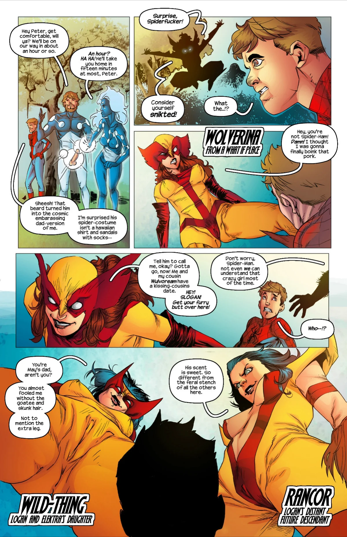 All-Sex Wolverine (X-Men) [Tracy Scops] 1 . All-Sex Wolverine - Chapter 1 (X-Men) [Tracy Scops] – page 6