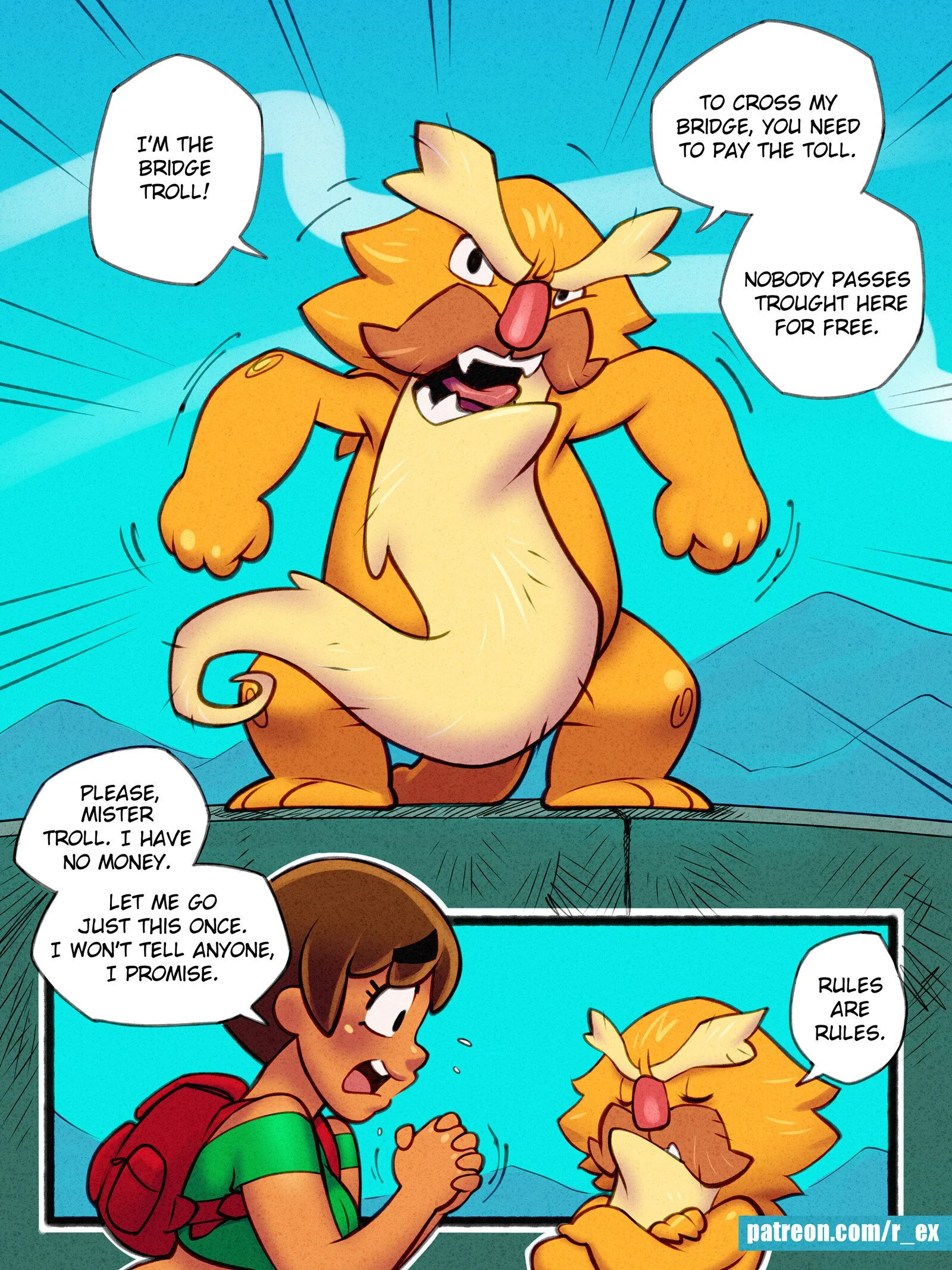 Lora [R_EX] 0 . Lora and the Troll Bridge - Chapter 0 [R_EX] – page 4