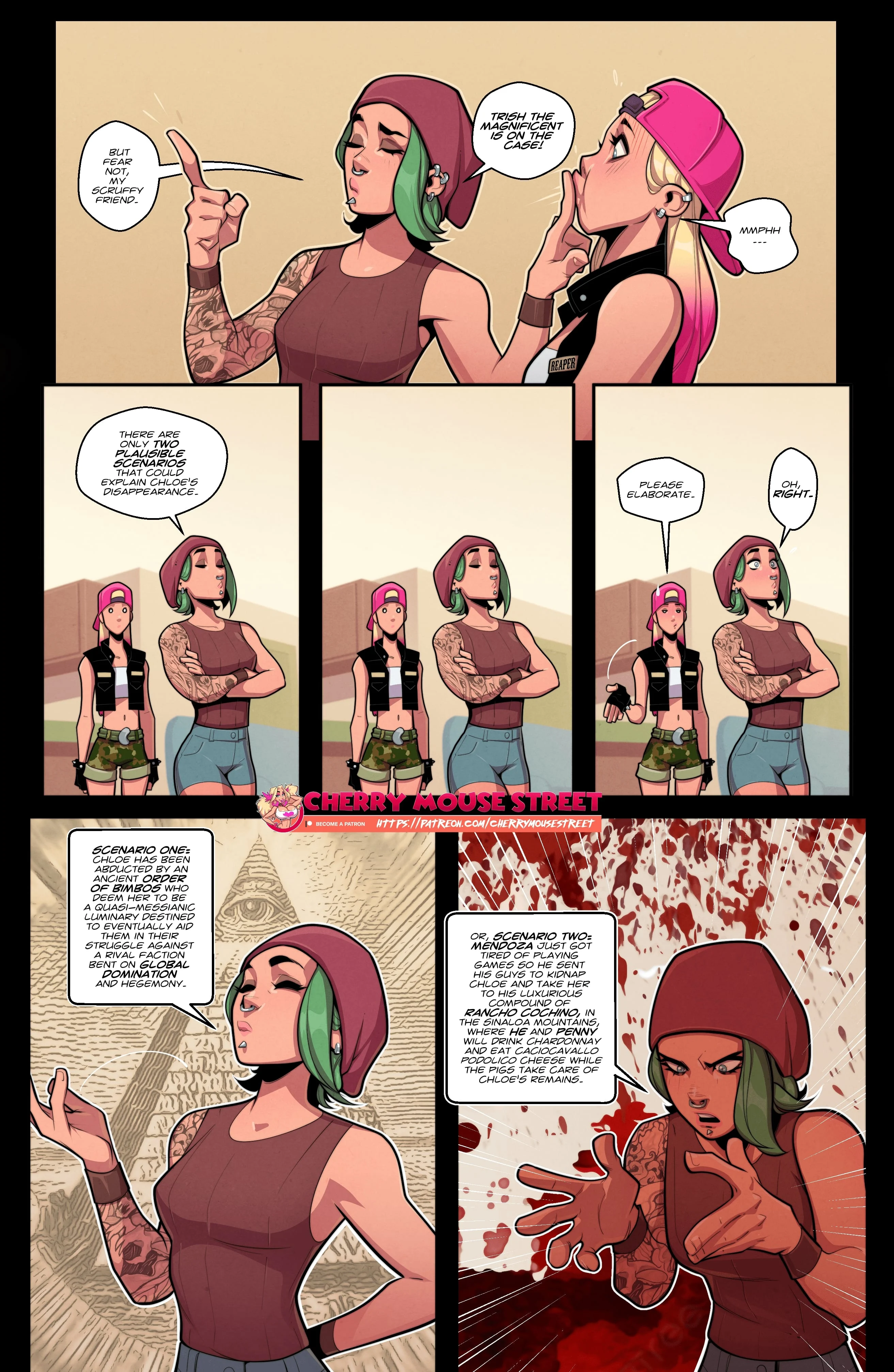 Chloe &amp; Amber - Everybody Loves Penny! [Cherry Mouse Street] 04. Second Coming – page 20
