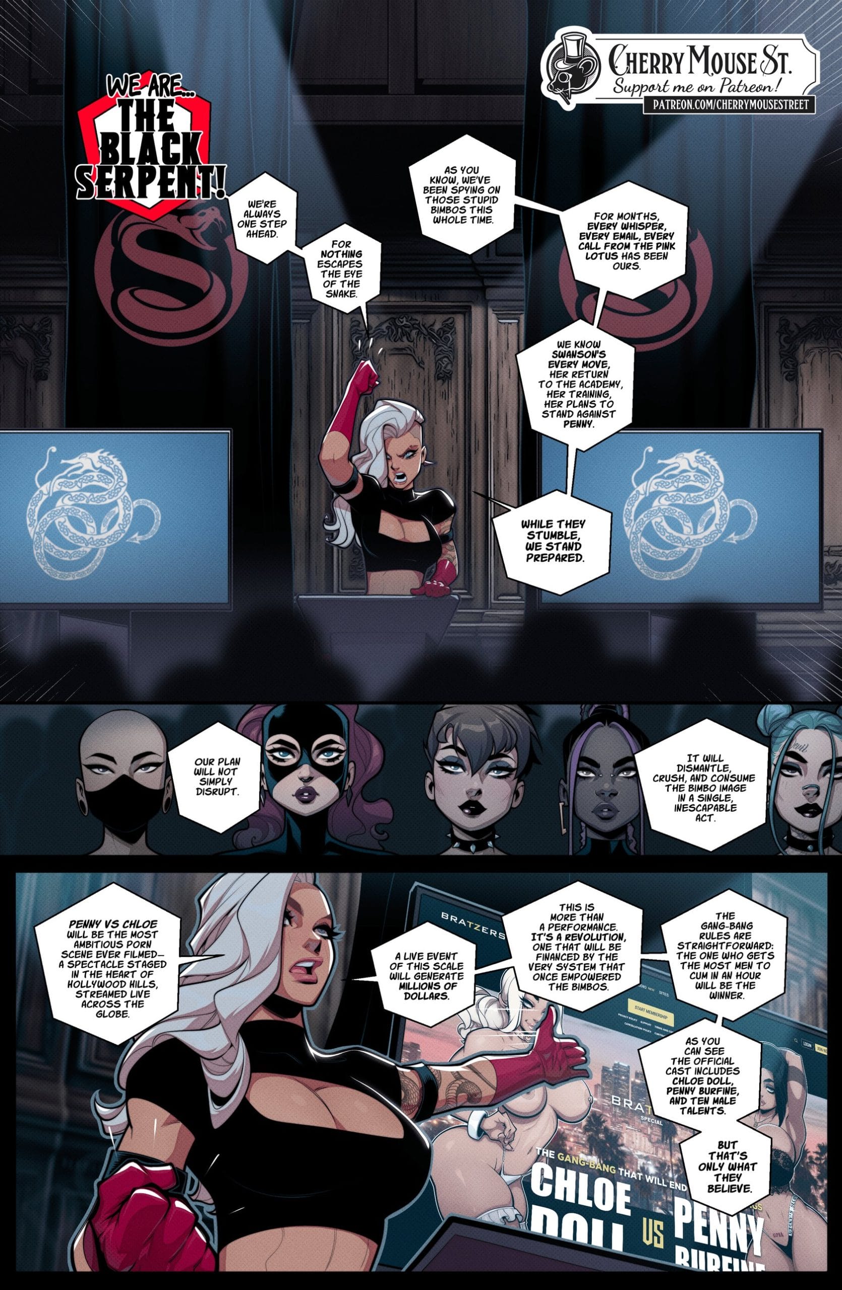 Chloe &amp; Amber - Everybody Loves Penny! [Cherry Mouse Street] 06 . The Mexican Job – page 22