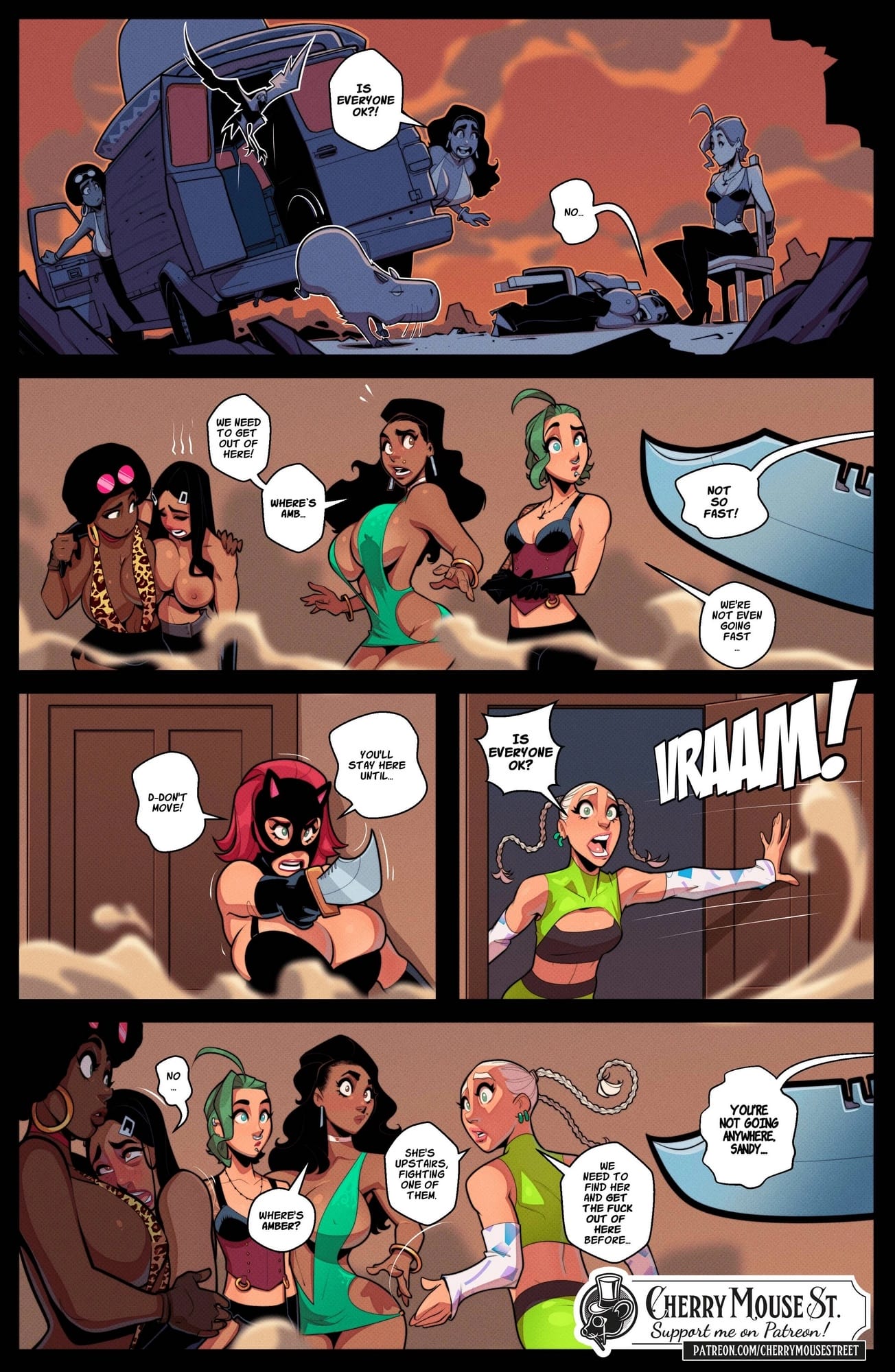 Chloe &amp; Amber - Everybody Loves Penny! [Cherry Mouse Street] 06 . The Mexican Job – page 29