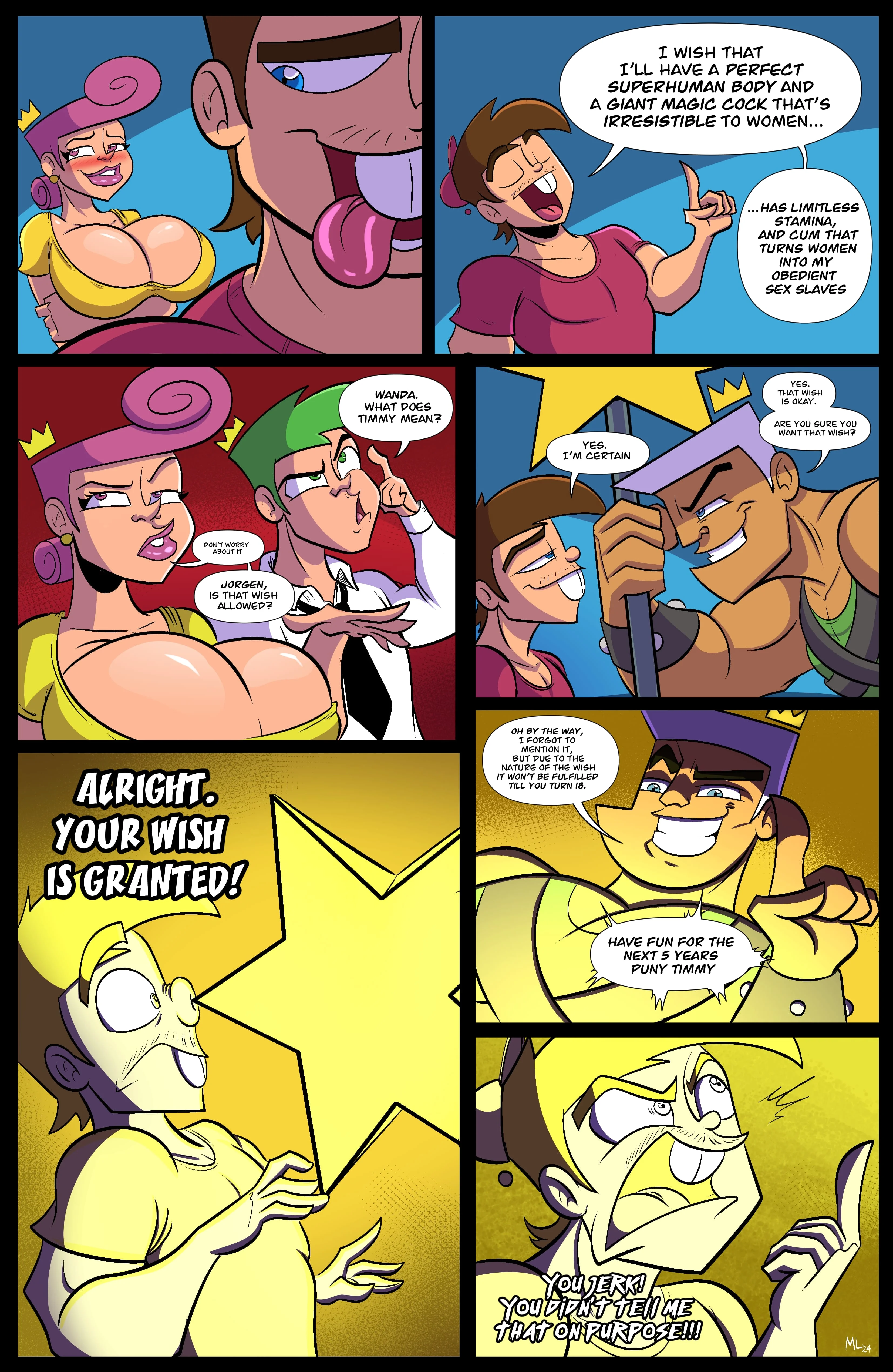 Timmy's Final Wish (The Fairly Oddparents) [Ameizing Lewds , Arzog Art] 1 . Timmy's Final Wish - Chapter 1 (The Fairly Oddparents) [Ameizing Lewds] – page 19