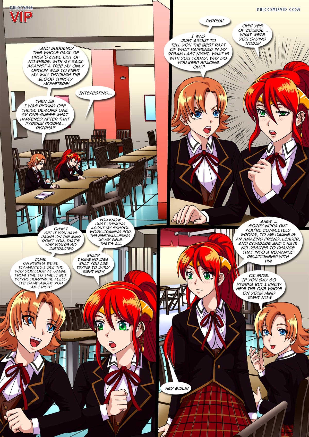 Girls Only Slumber Party (RWBY) [Palcomix] 1 . Girls Only Slumber Party - Chapter 1 (RWBY) [Palcomix] – page 2