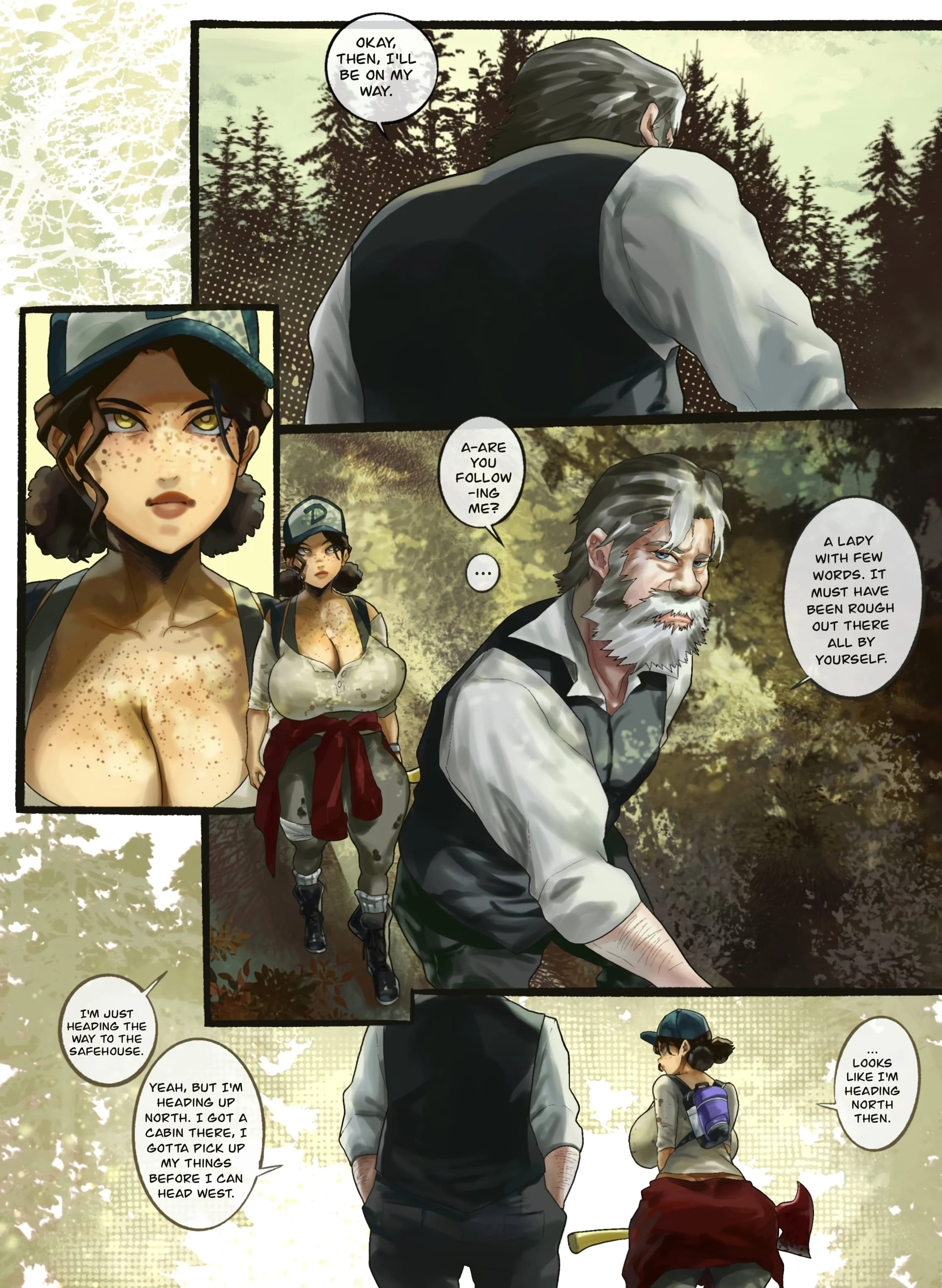 Dying Trust (The Walking Dead) [Noblood] 1 . Dying Trust - Chapter 1 (The Walking Dead) [Noblood] – page 3