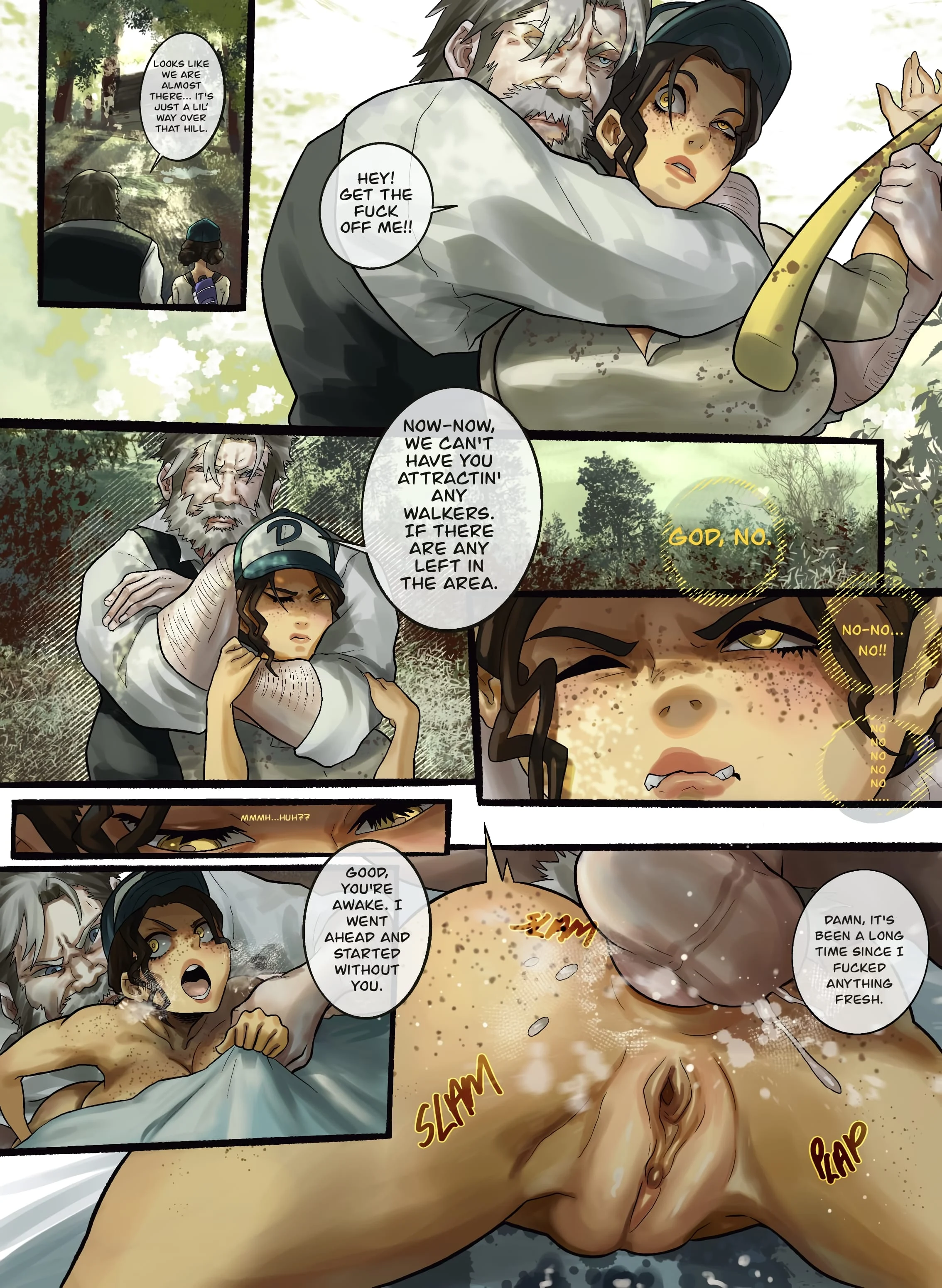 Dying Trust (The Walking Dead) [Noblood] 1 . Dying Trust - Chapter 1 (The Walking Dead) [Noblood] – page 4