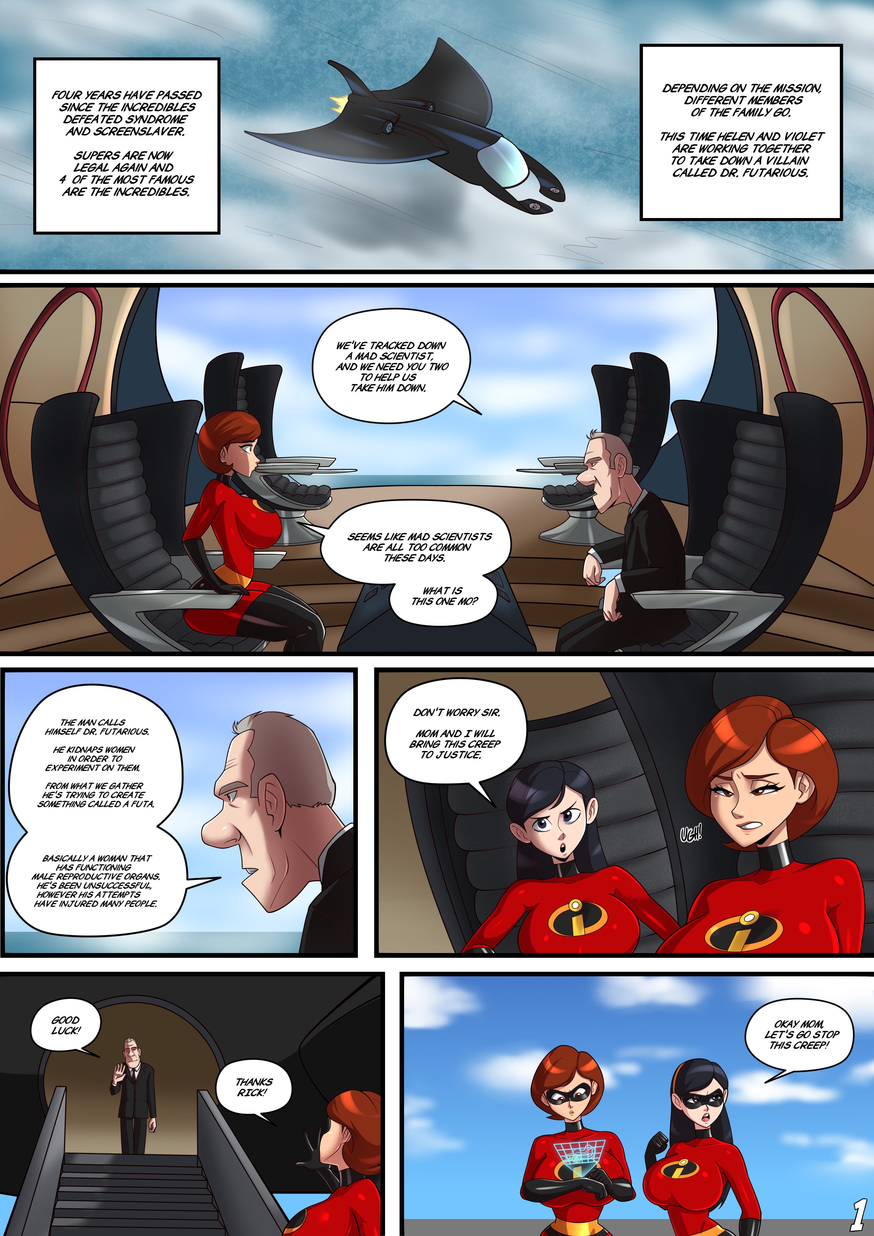 Incestibles: Helen's Stretchy Situation (The Incredibles) [Parvad] 1 . Incestibles: Helen's Stretchy Situation - Chapter 1 (The Incredibles) [Parvad] – page 2