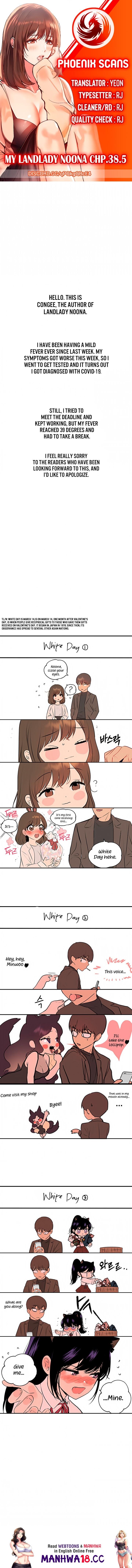 My Landlady Noona (Congee) Chapter 38.5 – page 1