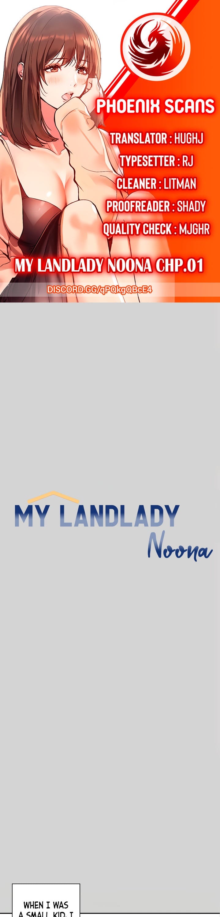 My Landlady Noona (Congee) Chapter 1 – page 1