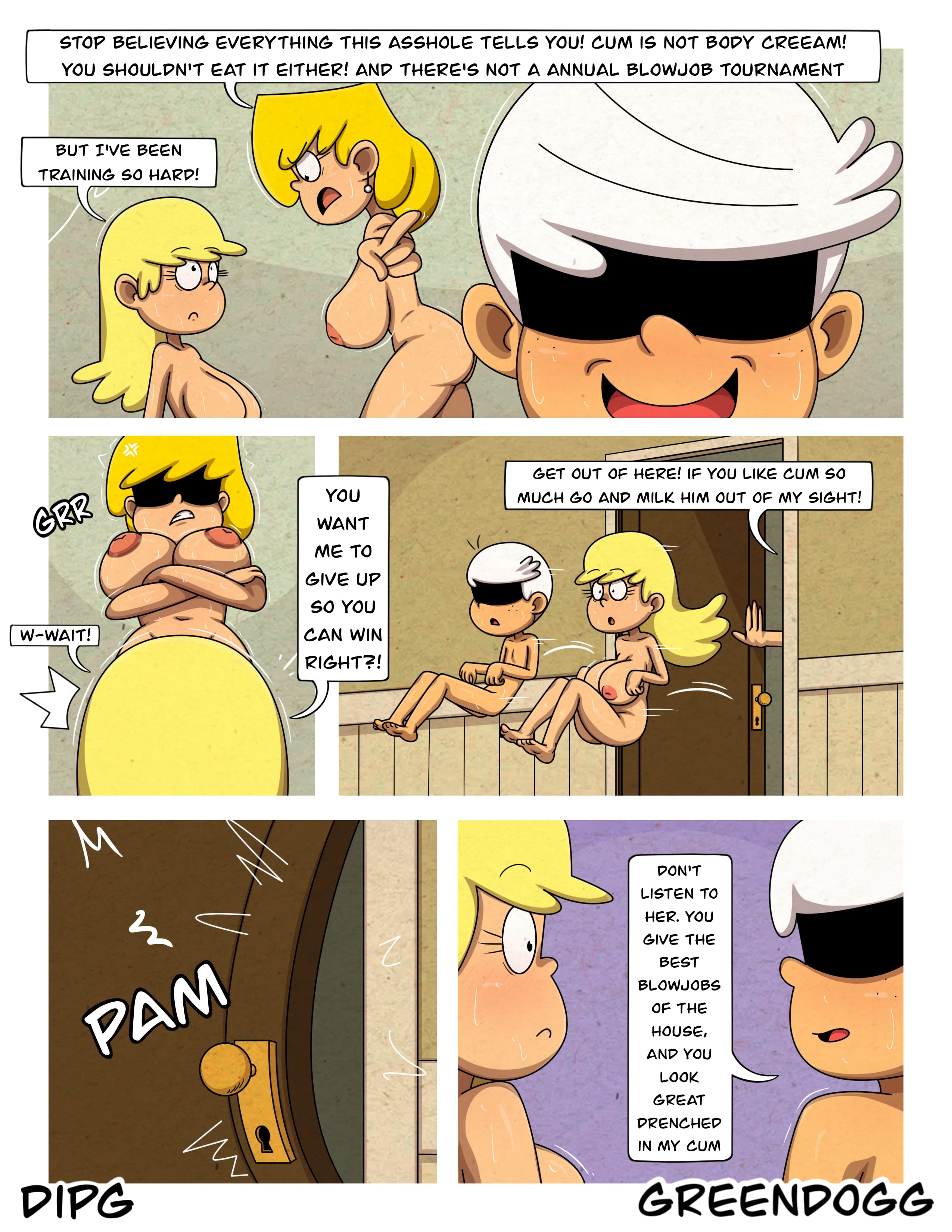 Sexual Instincts (The Loud House) [GreenDogg] 2 . Sexual Instincts - Chapter 2 (The Loud House) [GreenDogg] – page 11