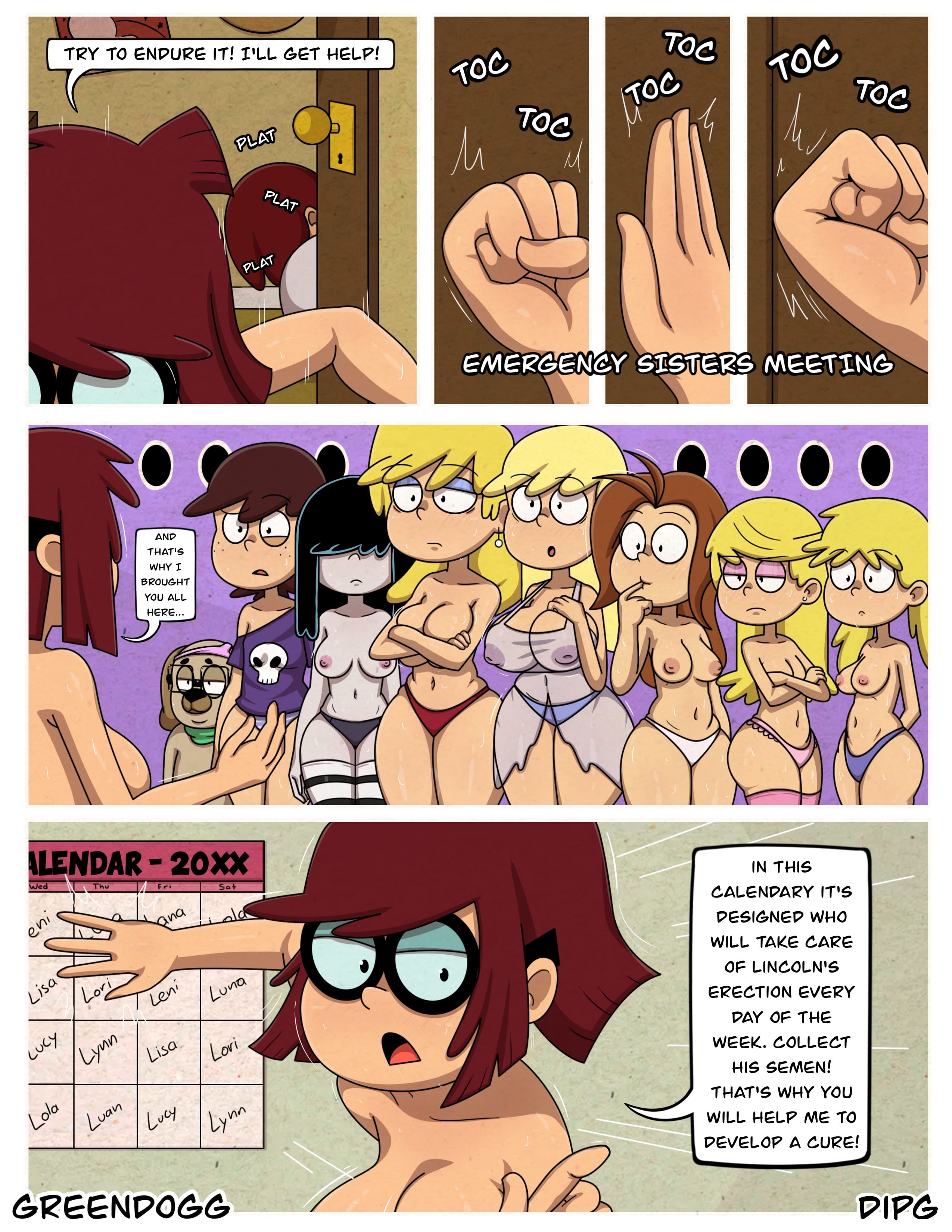 Sexual Instincts (The Loud House) [GreenDogg] 1 . Sexual Instincts - Chapter 1 (The Loud House) [GreenDogg] – page 14