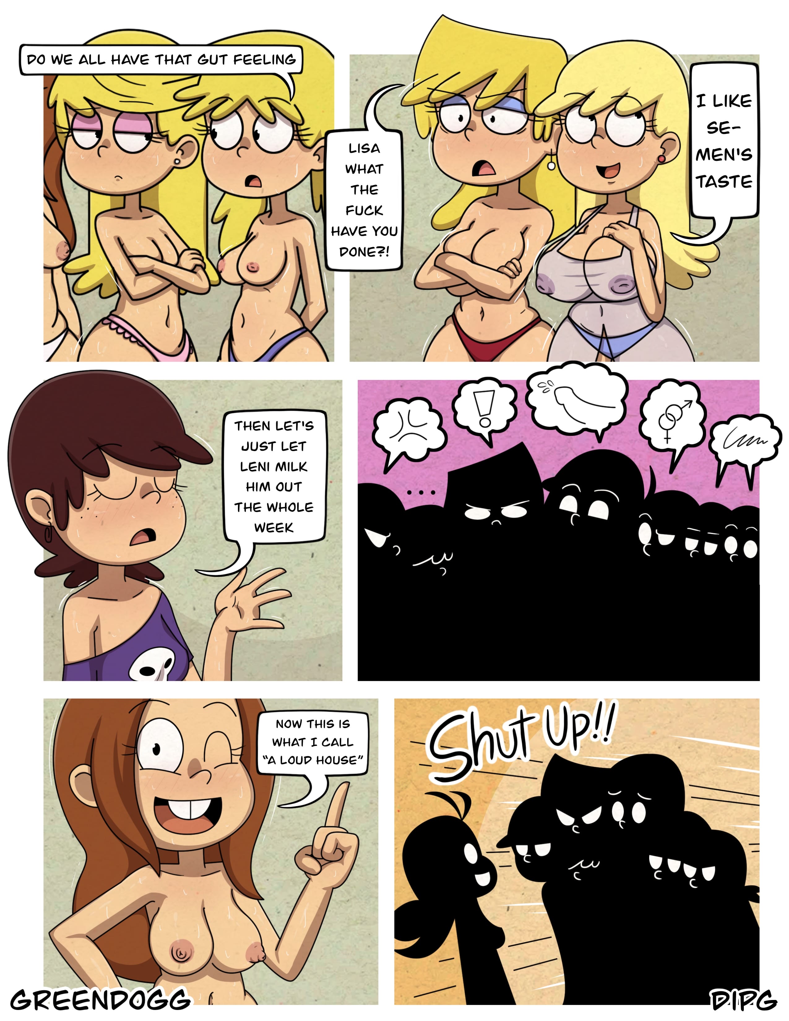 Sexual Instincts (The Loud House) [GreenDogg] 1 . Sexual Instincts - Chapter 1 (The Loud House) [GreenDogg] – page 15