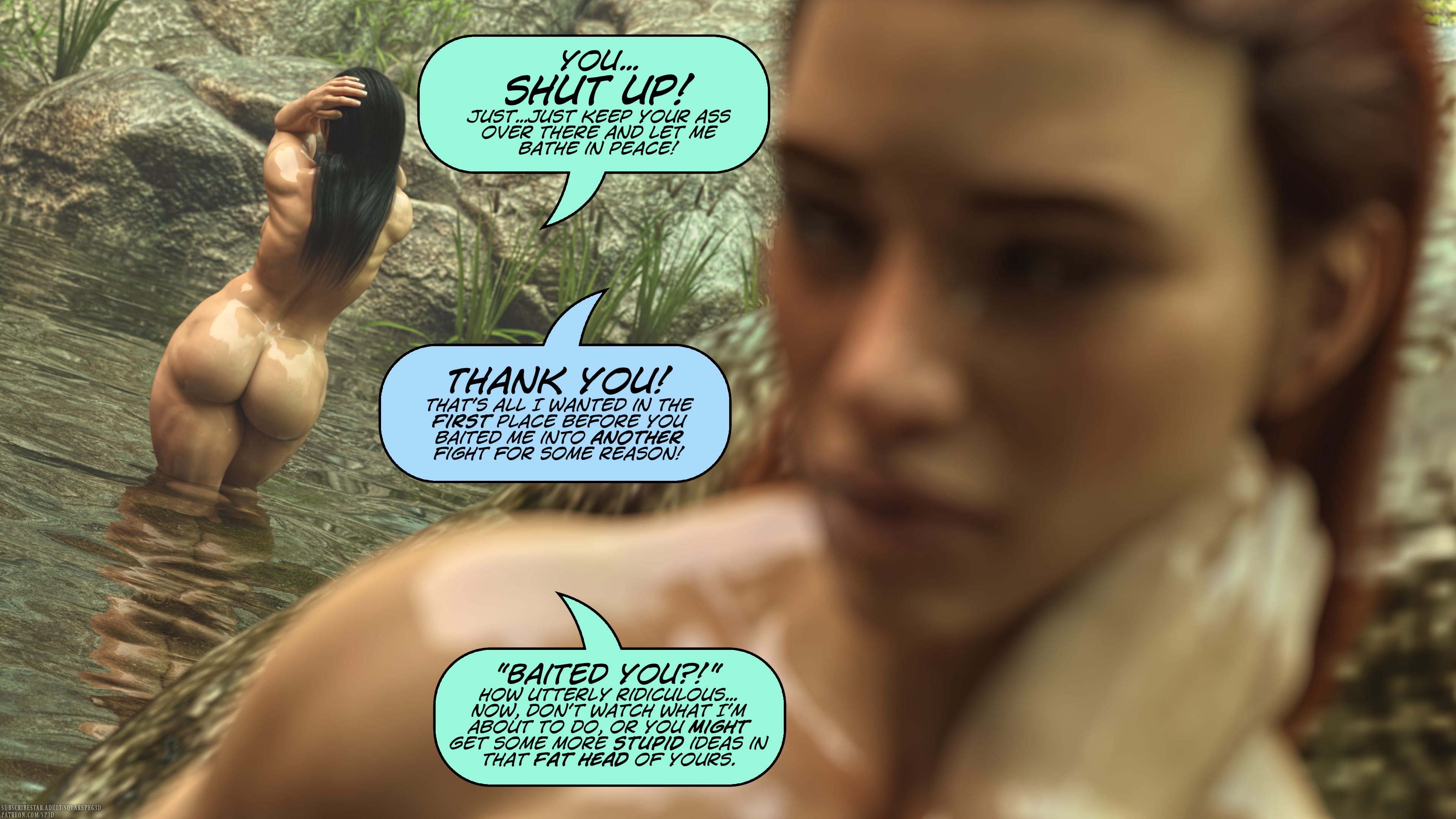 Tales Of Hylore [SquarePeg3D] 2 . Tales Of Hylore - Troubled Waters - Chapter 2 [SquarePeg3D] – page 25