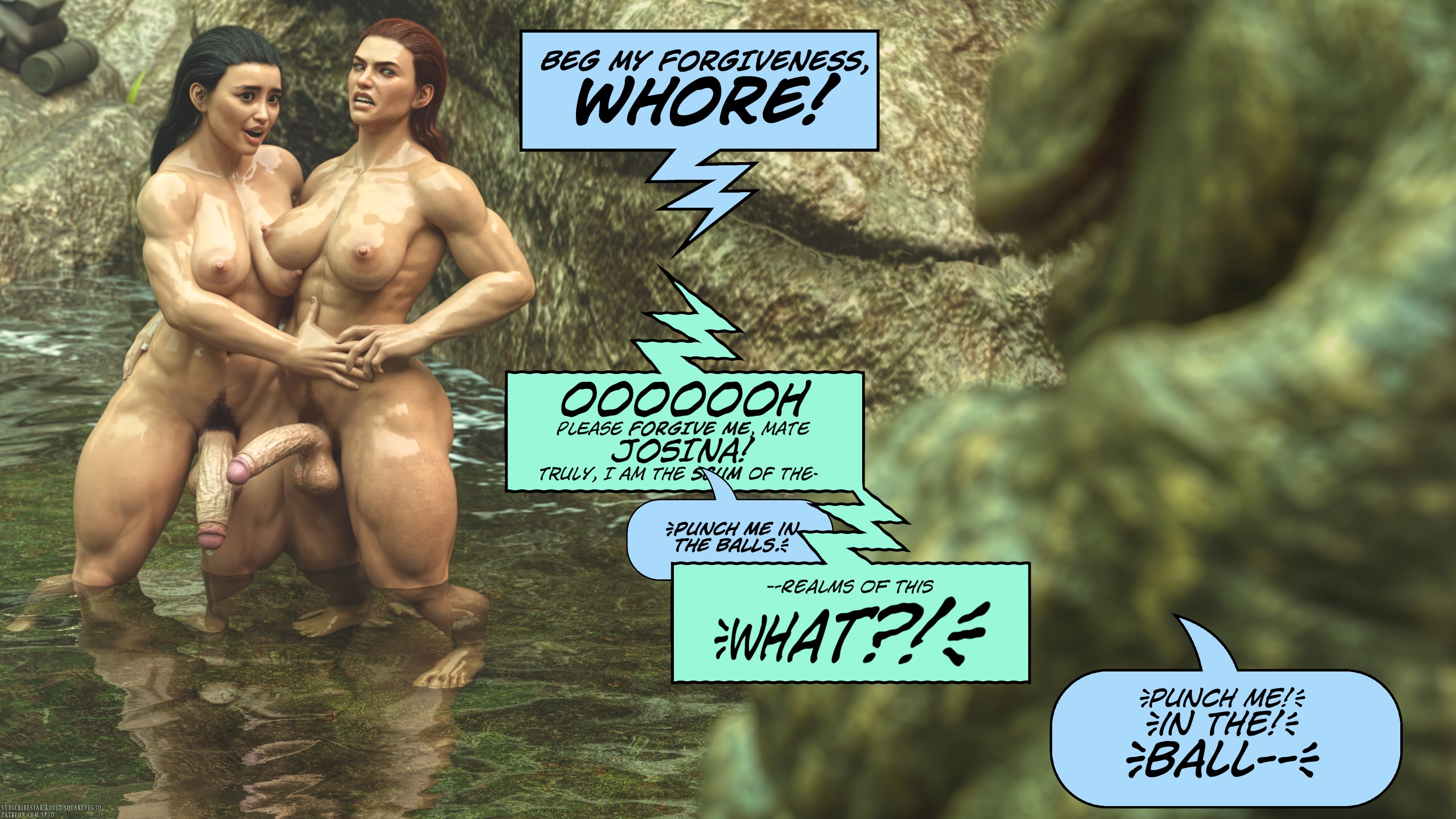 Tales Of Hylore [SquarePeg3D] 2 . Tales Of Hylore - Troubled Waters - Chapter 2 [SquarePeg3D] – page 82