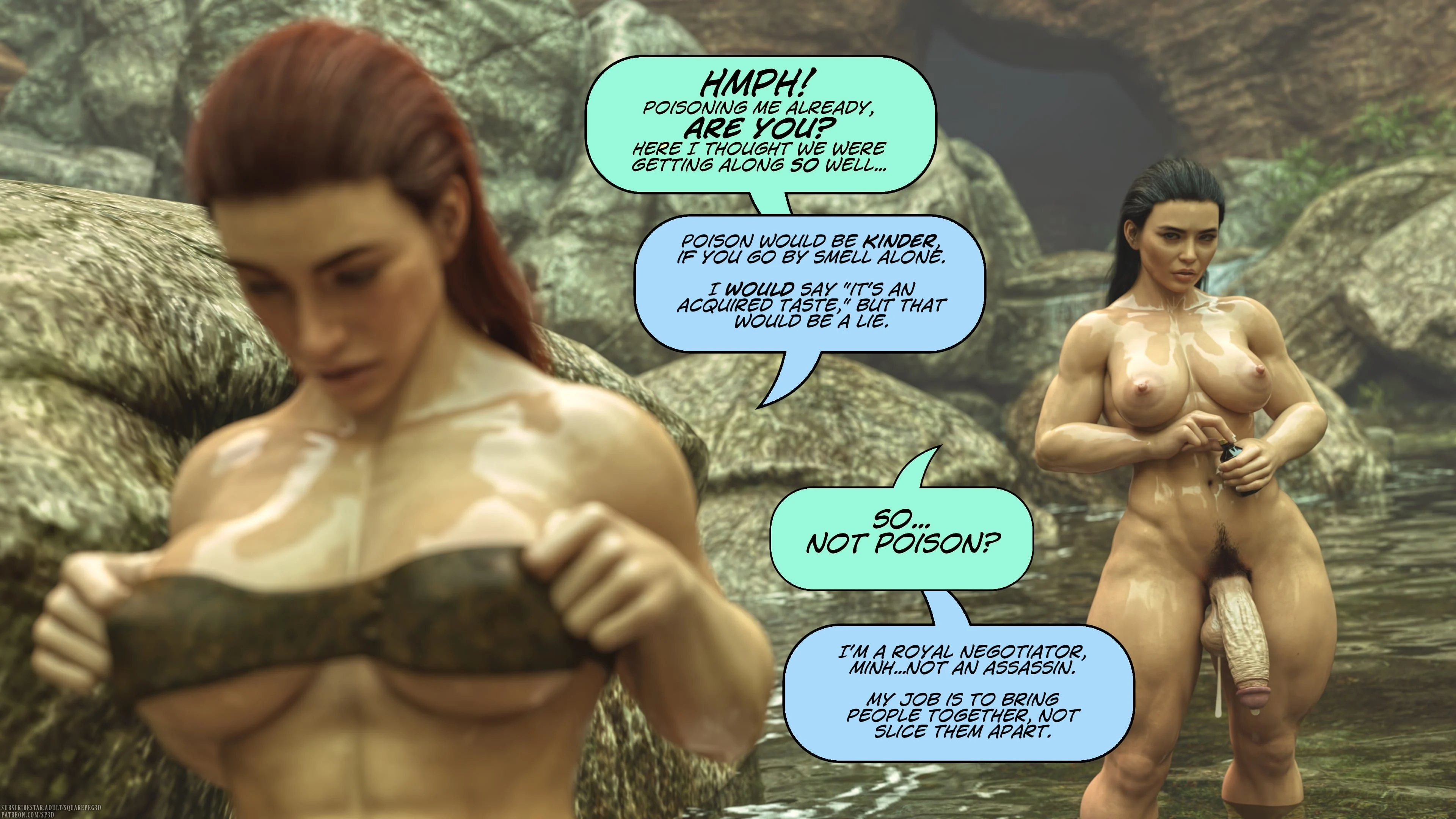 Tales Of Hylore [SquarePeg3D] 2 . Tales Of Hylore - Troubled Waters - Chapter 2 [SquarePeg3D] – page 94