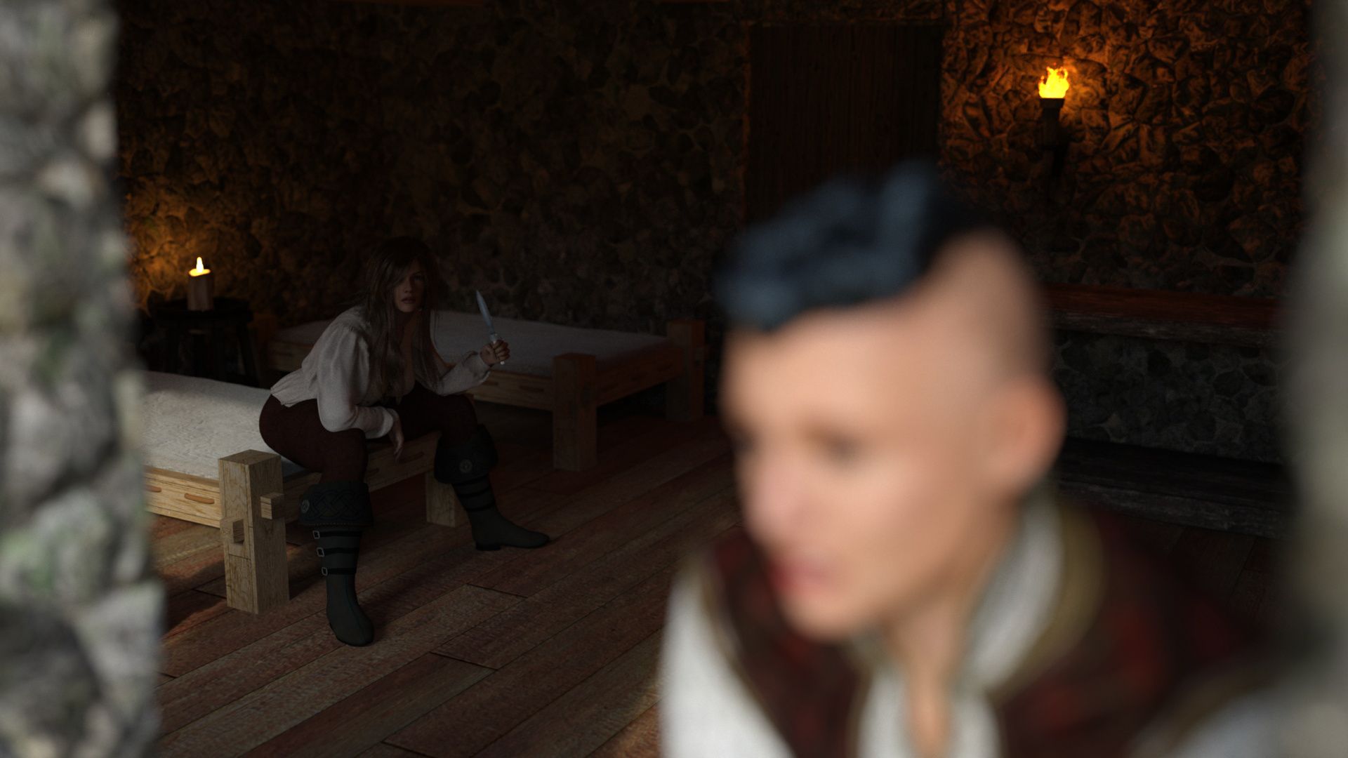 Tales Of Hylore [SquarePeg3D] 2.5 . Tales Of Hylore - Chapter 2 - The Road To Shel - No Dialog [SquarePeg3D] – page 80