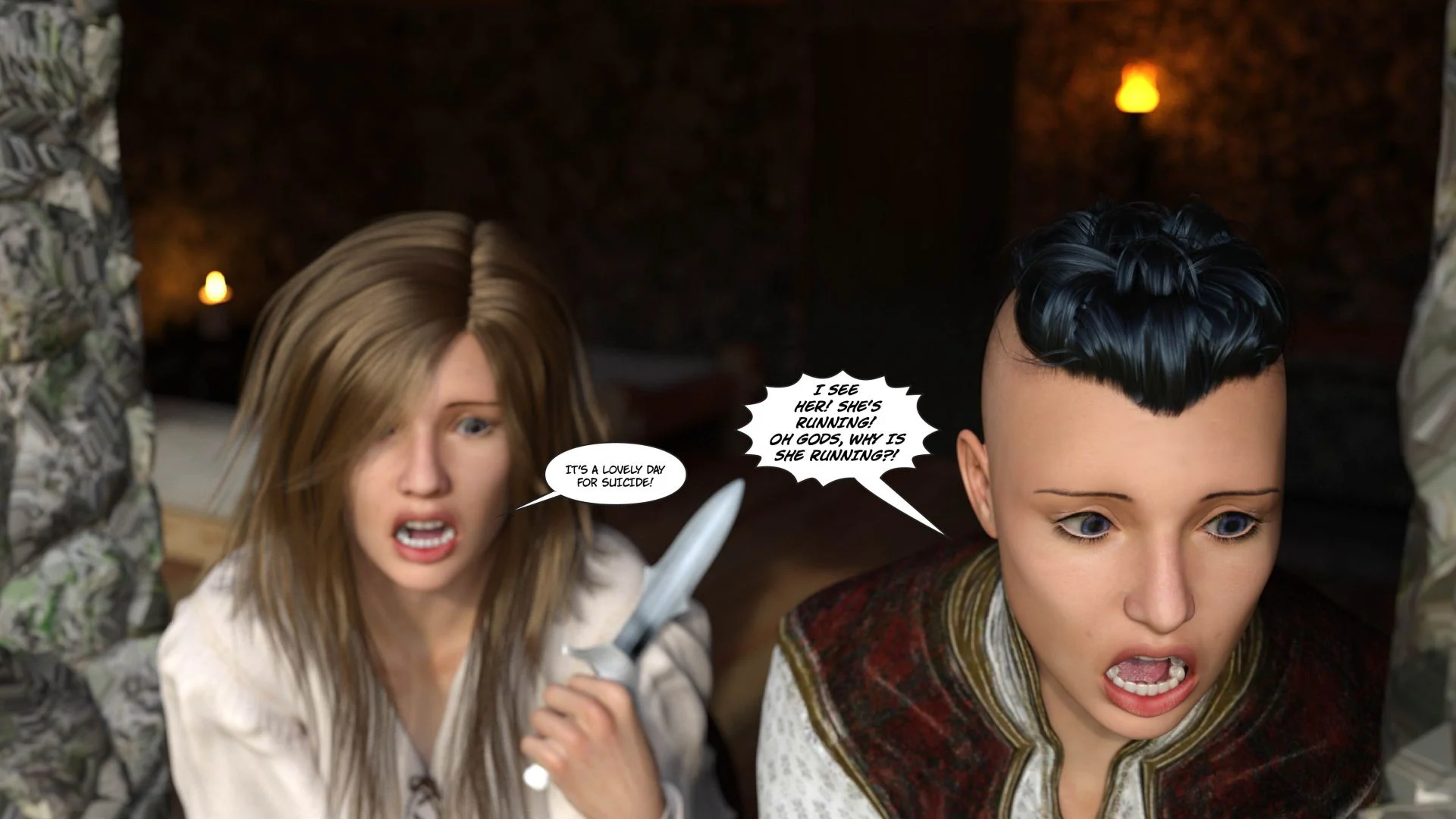 Tales Of Hylore [SquarePeg3D] 2 . Tales Of Hylore  - Chapter 2 - The Road To Shel [SquarePeg3D] – page 81