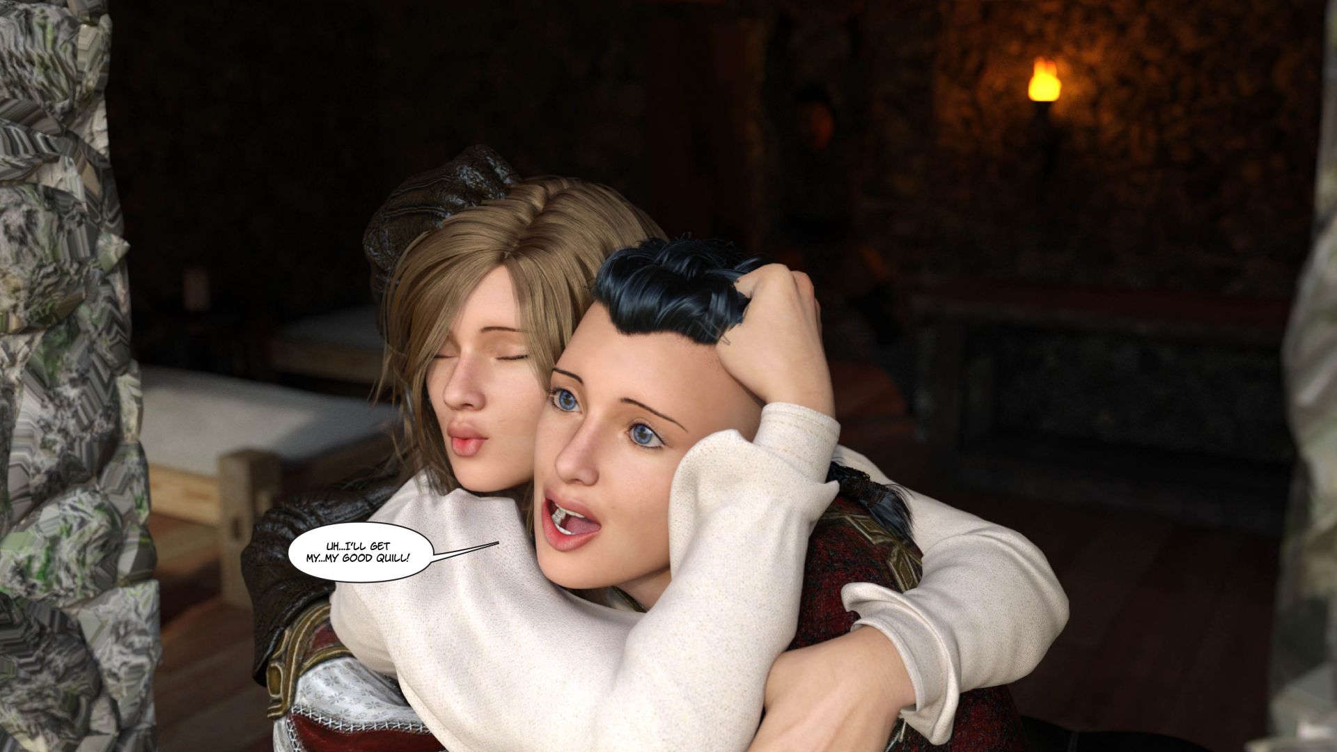 Tales Of Hylore [SquarePeg3D] 2 . Tales Of Hylore  - Chapter 2 - The Road To Shel [SquarePeg3D] – page 84