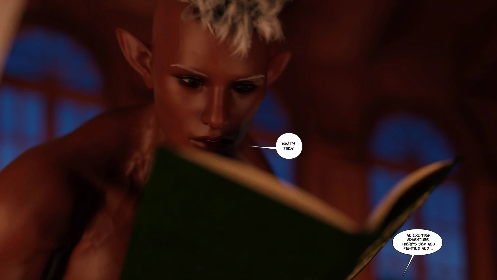 Tales Of Hylore [SquarePeg3D] 2 . Tales Of Hylore  - Chapter 2 - The Road To Shel [SquarePeg3D] – page 94