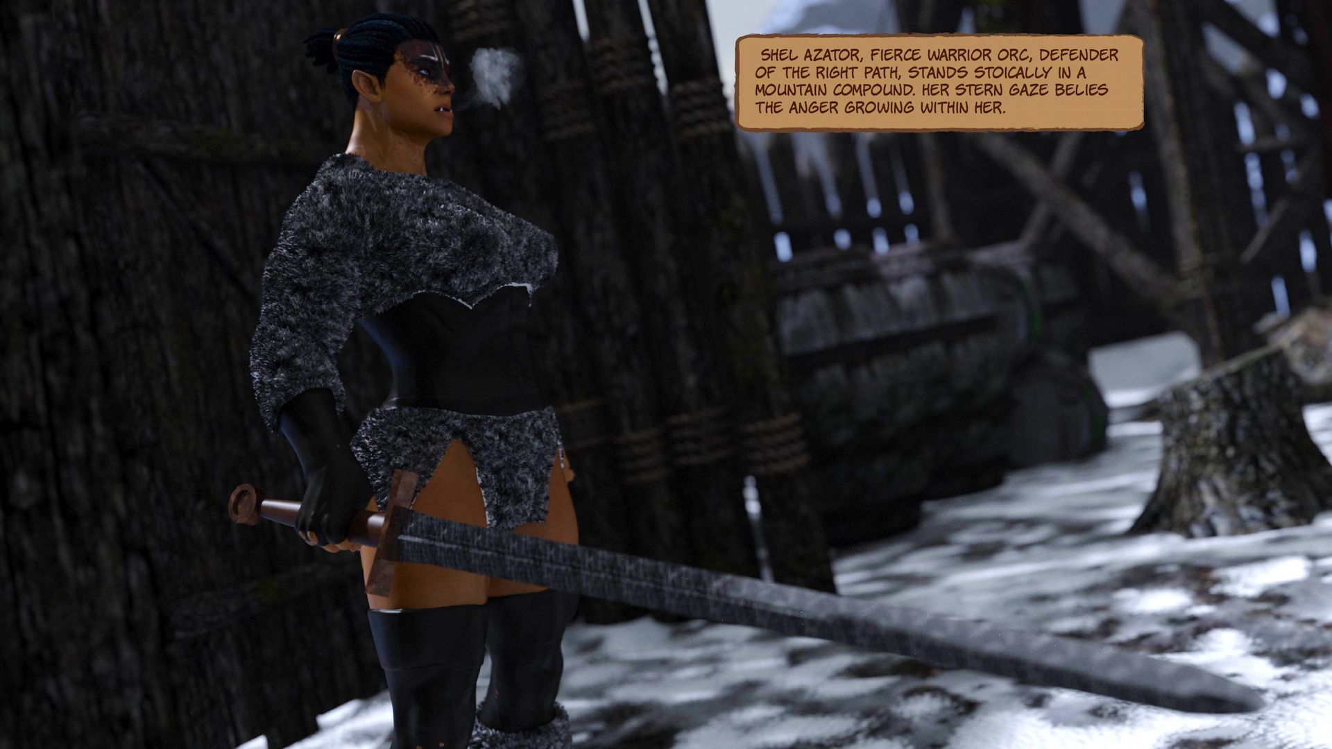 Tales Of Hylore [SquarePeg3D] 1 . Tales Of Hylore - Chapter 1 - All Shel Breaks Loose [SquarePeg3D] – page 1