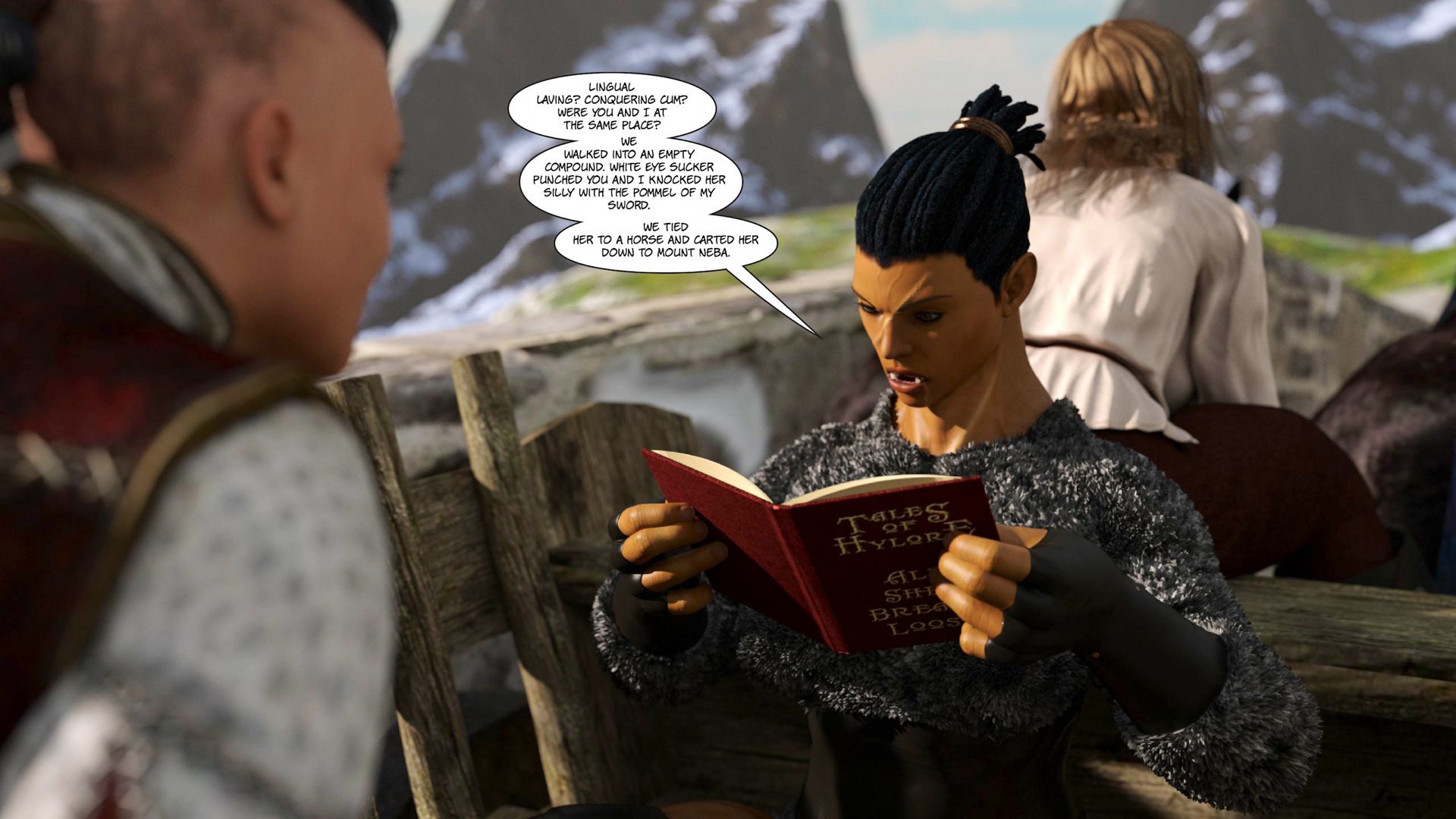 Tales Of Hylore [SquarePeg3D] 1 . Tales Of Hylore - Chapter 1 - All Shel Breaks Loose [SquarePeg3D] – page 90