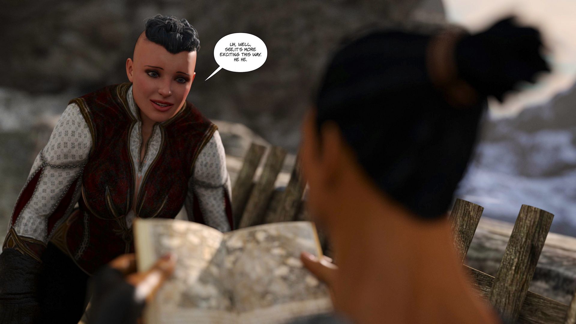 Tales Of Hylore [SquarePeg3D] 1 . Tales Of Hylore - Chapter 1 - All Shel Breaks Loose [SquarePeg3D] – page 91
