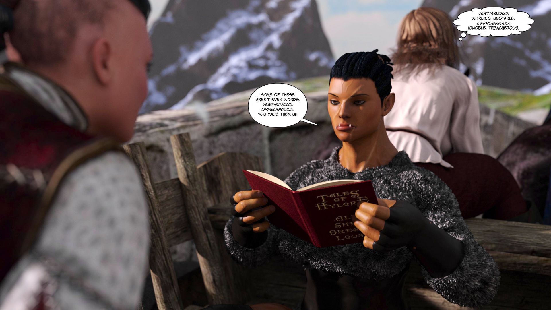 Tales Of Hylore [SquarePeg3D] 1 . Tales Of Hylore - Chapter 1 - All Shel Breaks Loose [SquarePeg3D] – page 92
