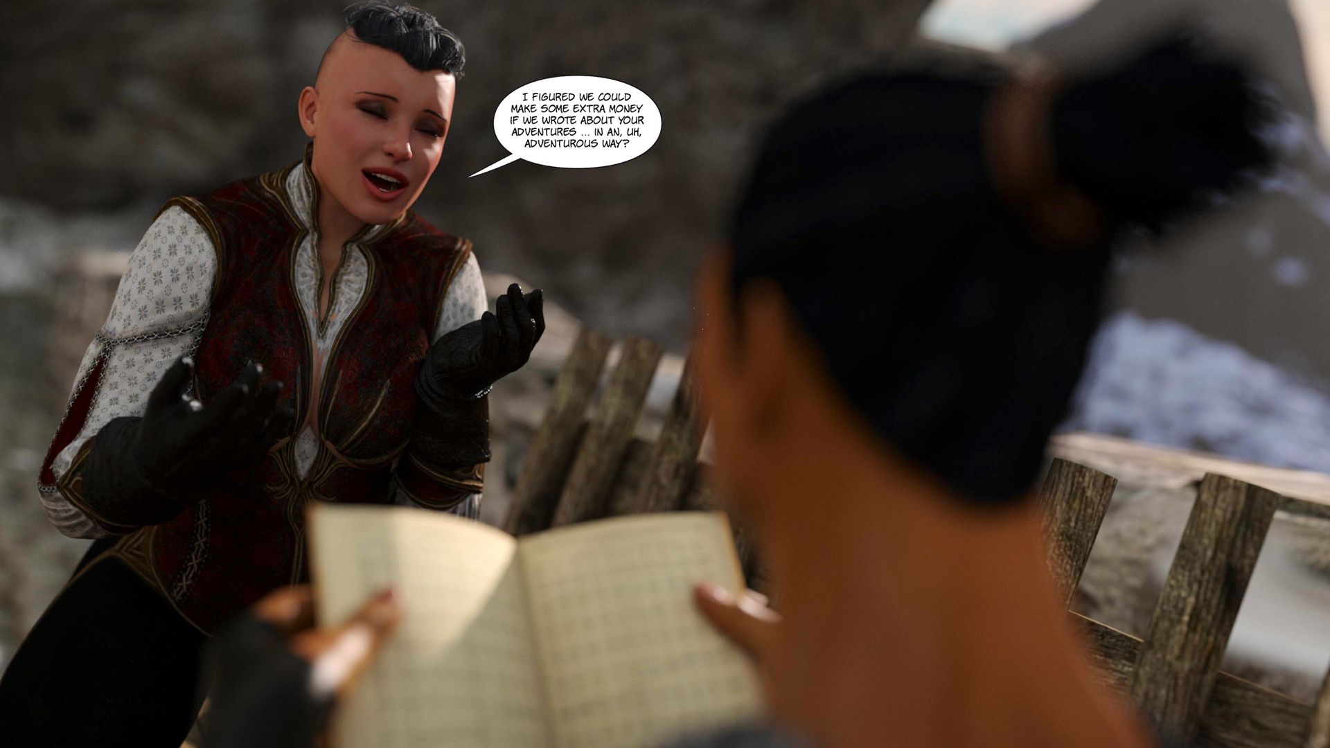 Tales Of Hylore [SquarePeg3D] 1 . Tales Of Hylore - Chapter 1 - All Shel Breaks Loose [SquarePeg3D] – page 93