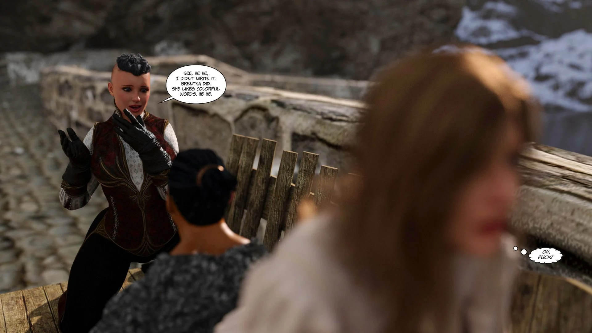Tales Of Hylore [SquarePeg3D] 1 . Tales Of Hylore - Chapter 1 - All Shel Breaks Loose [SquarePeg3D] – page 98