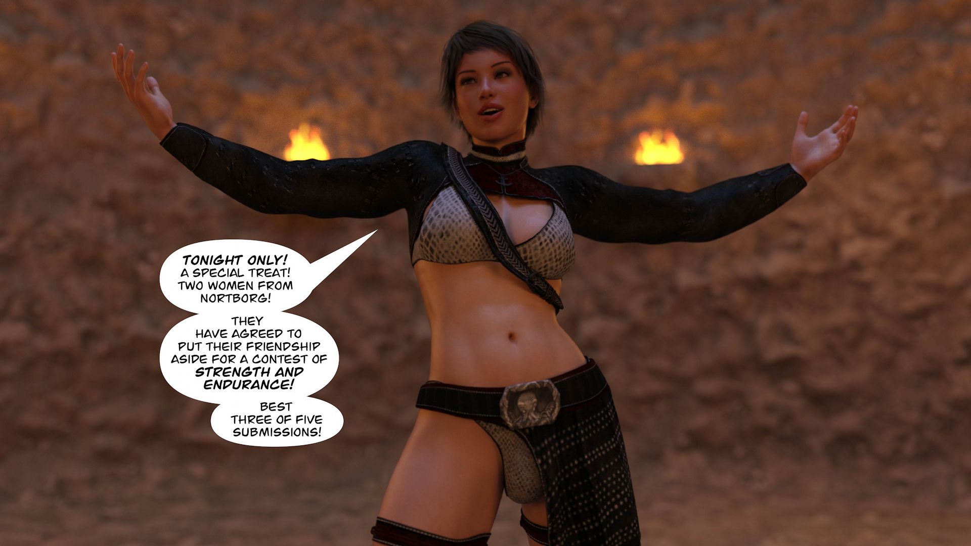 Tales Of Hylore [SquarePeg3D] 3 . Tales Of Hylore - Chapter 3 - Trading Blows - Text [SquarePeg3D] – page 3