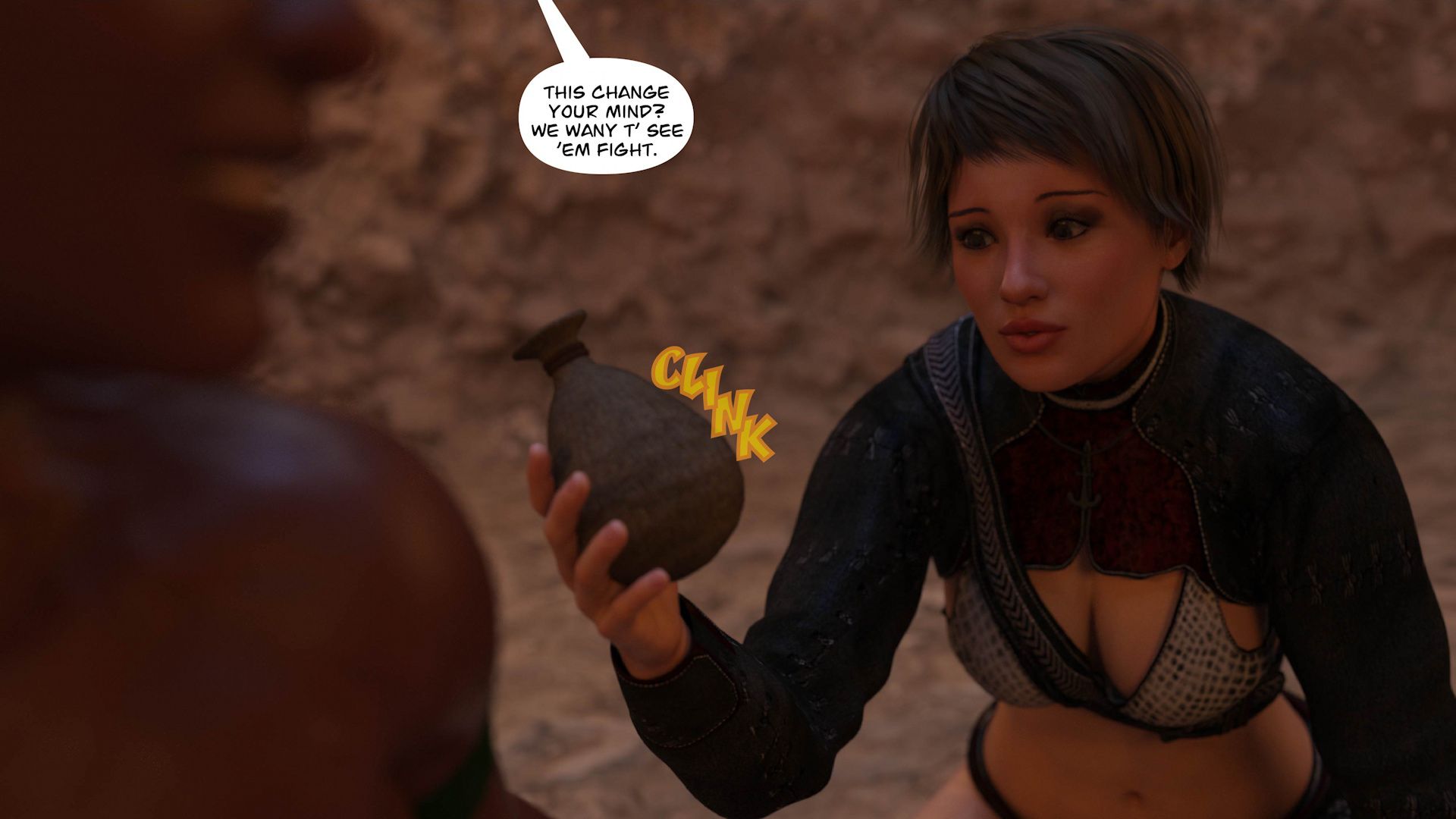 Tales Of Hylore [SquarePeg3D] 3 . Tales Of Hylore - Chapter 3 - Trading Blows - Text [SquarePeg3D] – page 40