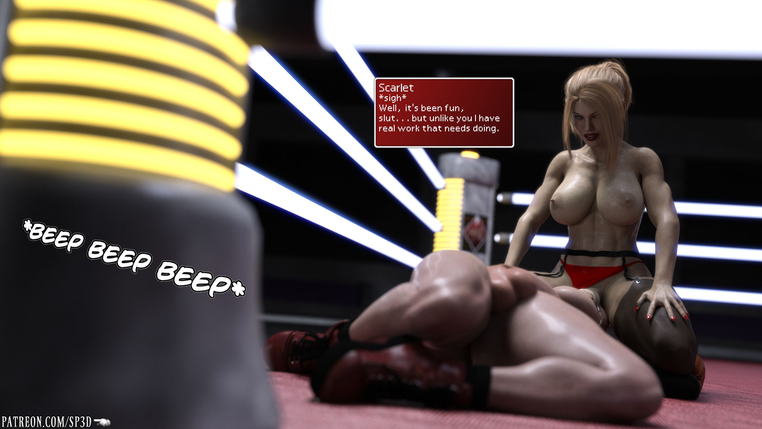 Punch Drunk [SquarePeg3D] 1 . Punch Drunk  - Chapter 1 [SquarePeg3D] – page 66