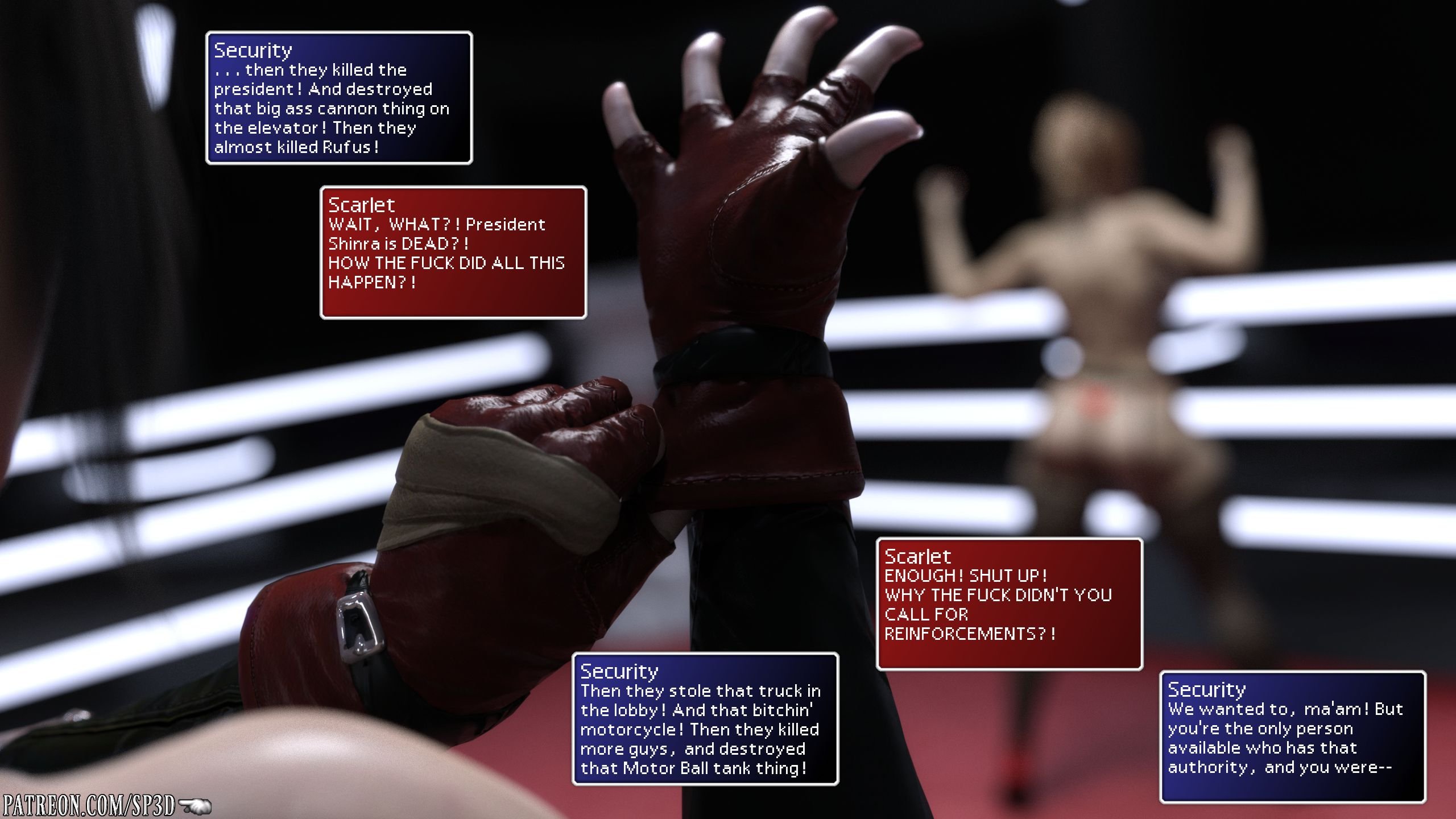 Punch Drunk [SquarePeg3D] 1 . Punch Drunk  - Chapter 1 [SquarePeg3D] – page 77