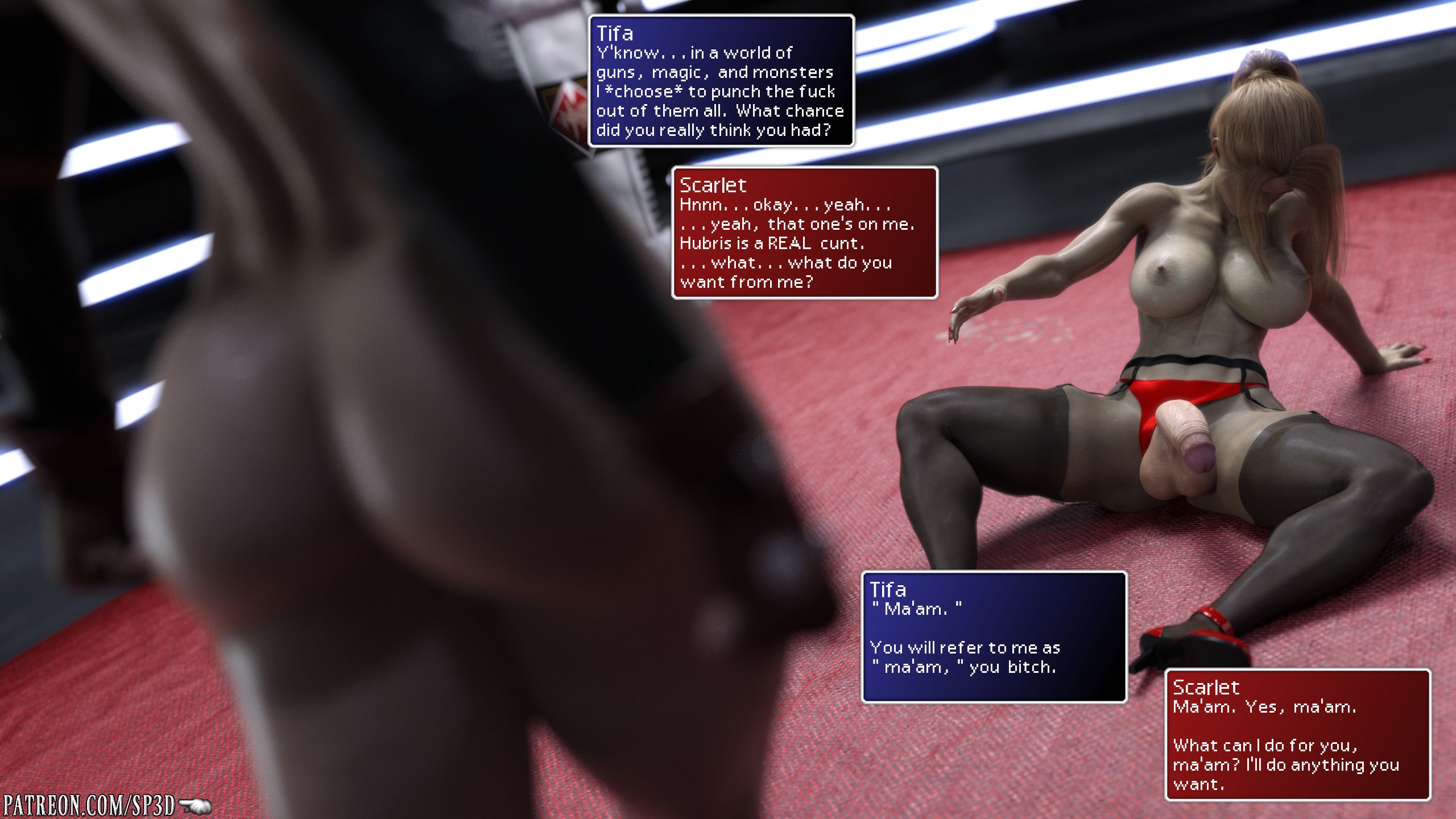 Punch Drunk [SquarePeg3D] 1 . Punch Drunk  - Chapter 1 [SquarePeg3D] – page 91