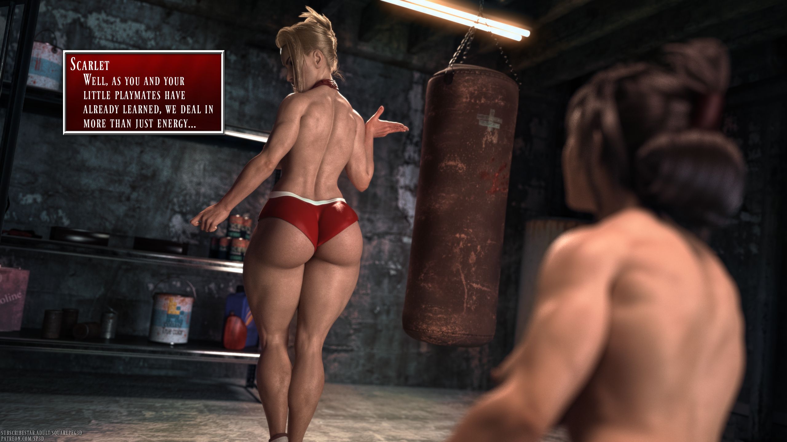 Punch Drunk [SquarePeg3D] 2 . Punch Drunk - Chapter 2 [SquarePeg3D] – page 27