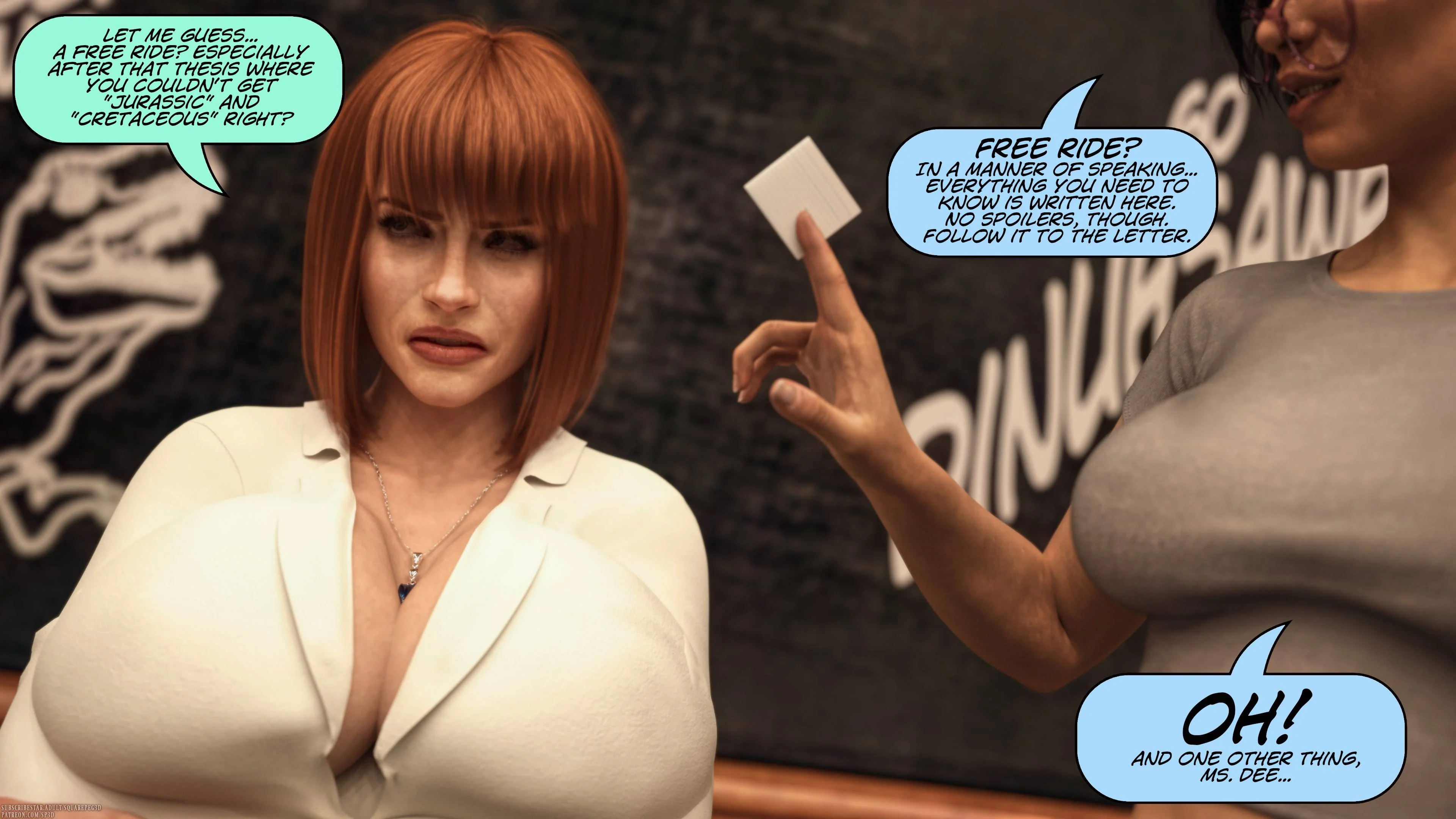 Boned [SquarePeg3D] 1 . Boned - Chapter 1 [SquarePeg3D] – page 12